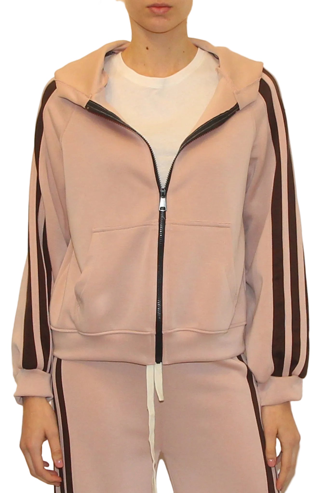 LEVH - FELPA GRAY - ROSA