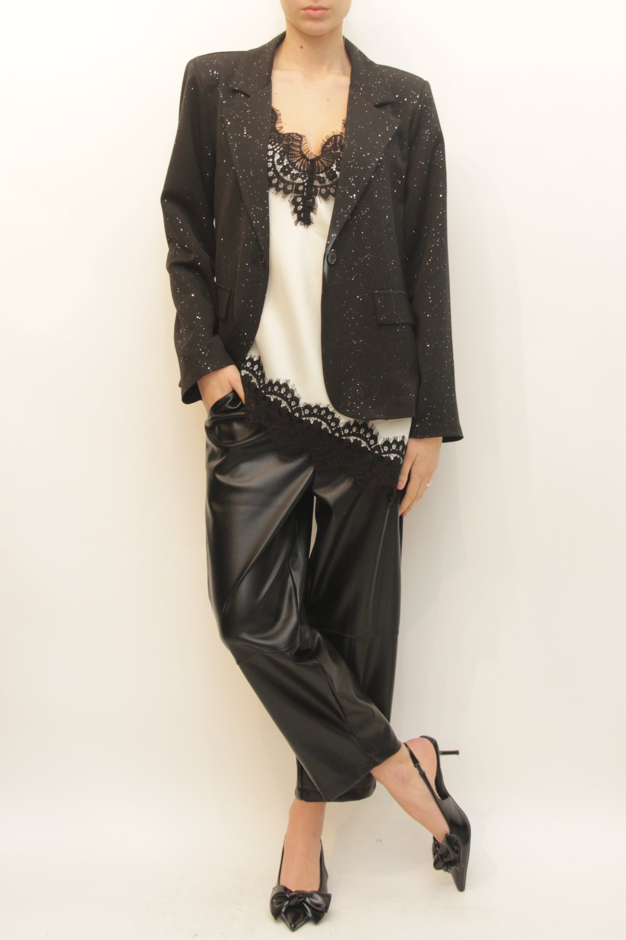 LEVH - Giacca Ashley - NERO