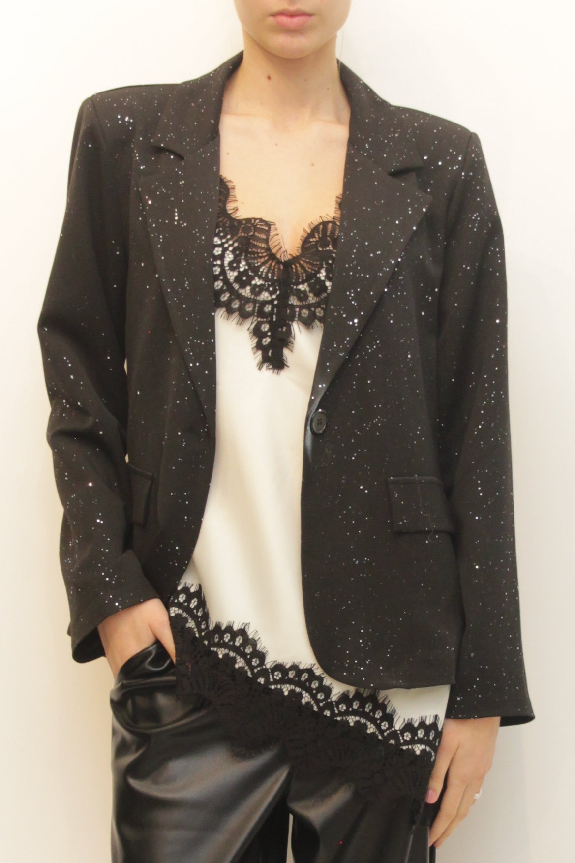 LEVH - Giacca Ashley - NERO