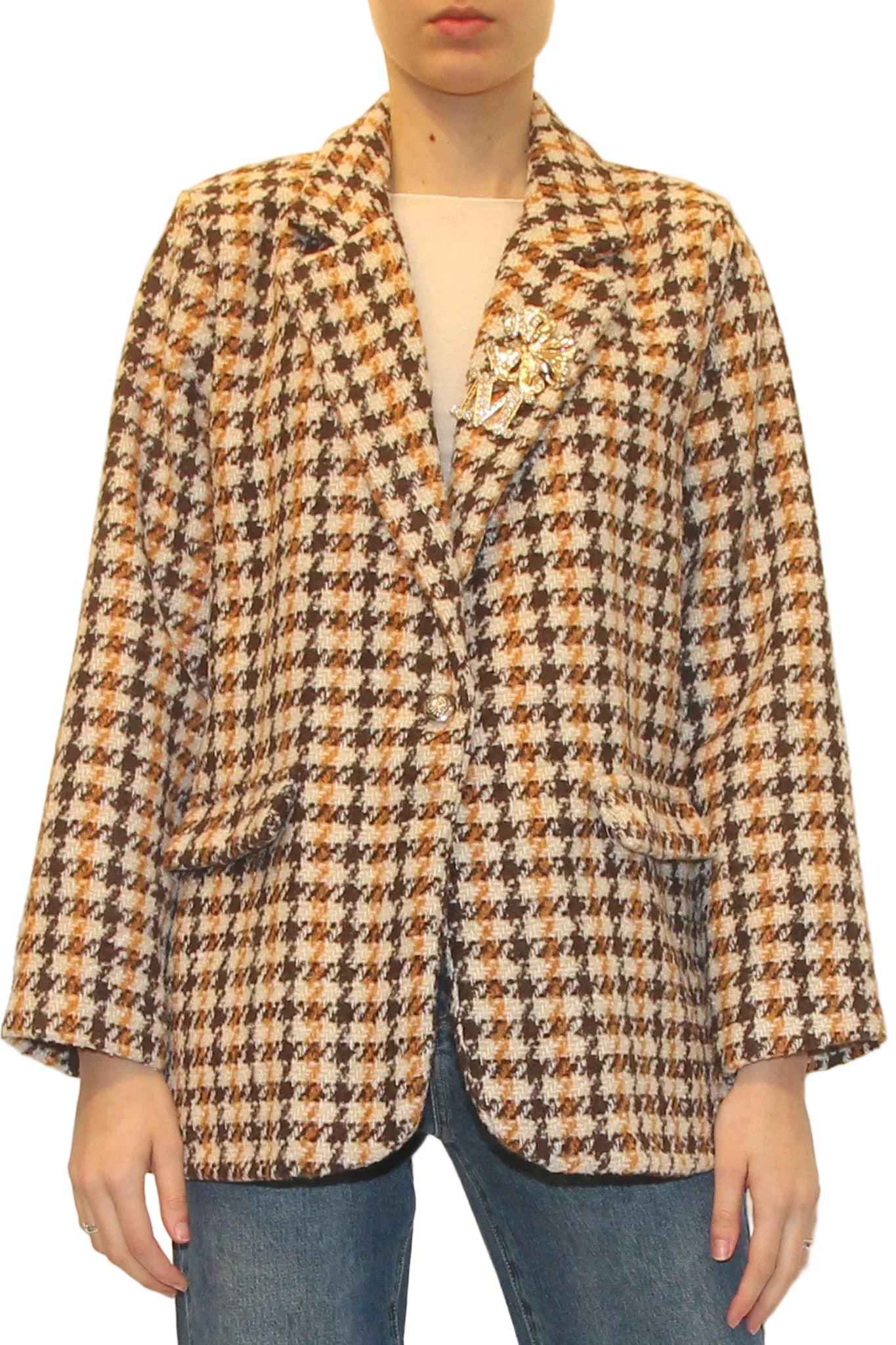 LEVH - GIACCA SMITH - QUADRO MORO/RUGGINE