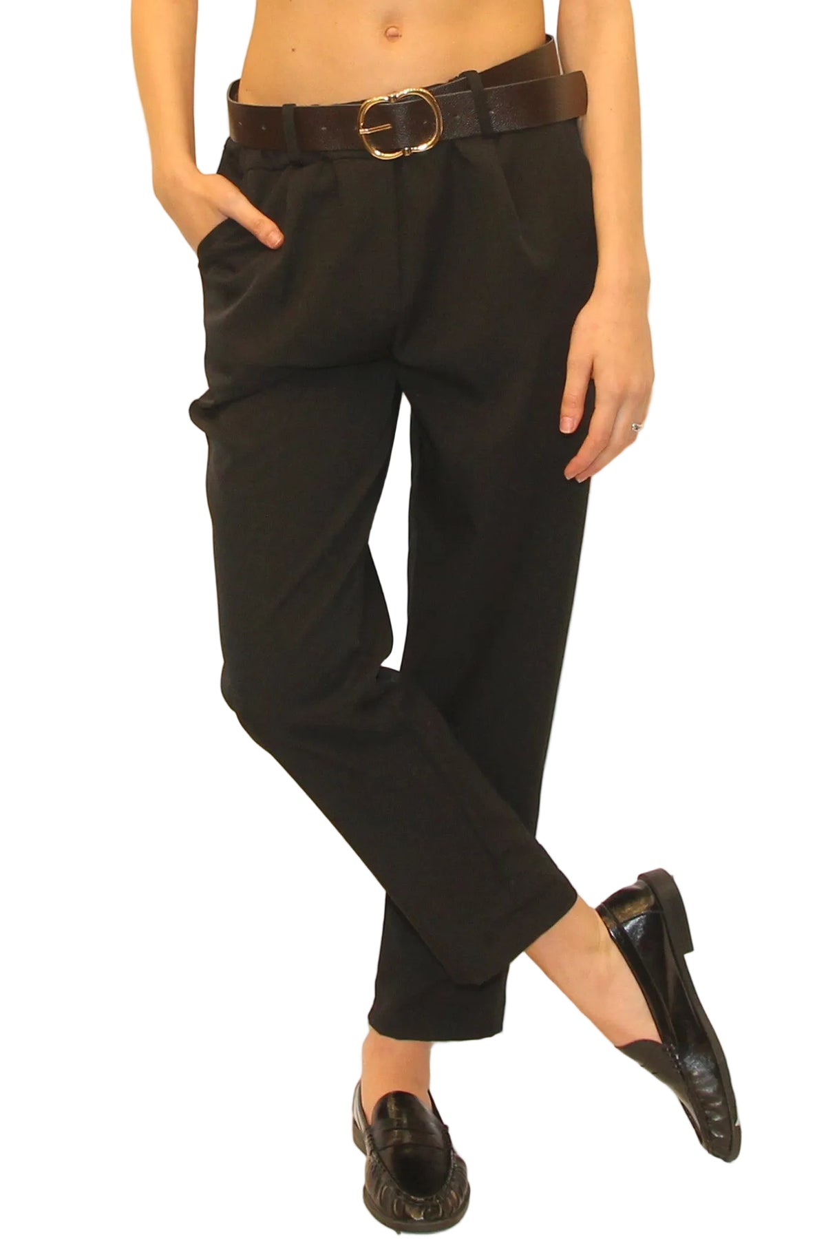 LEVH - PANTALONE IZMIR - NERO