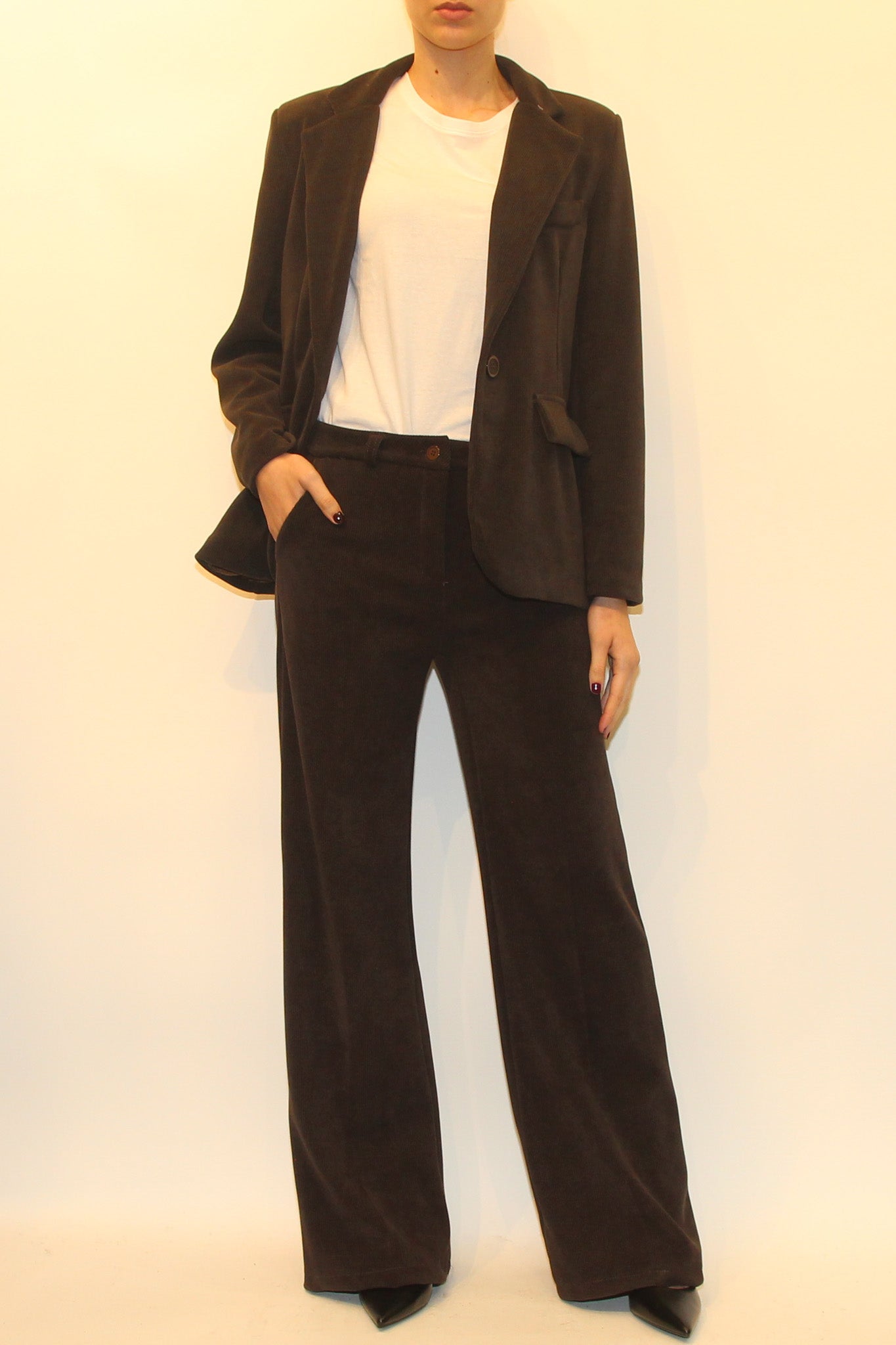 PANTALONE LOU - MARRONE