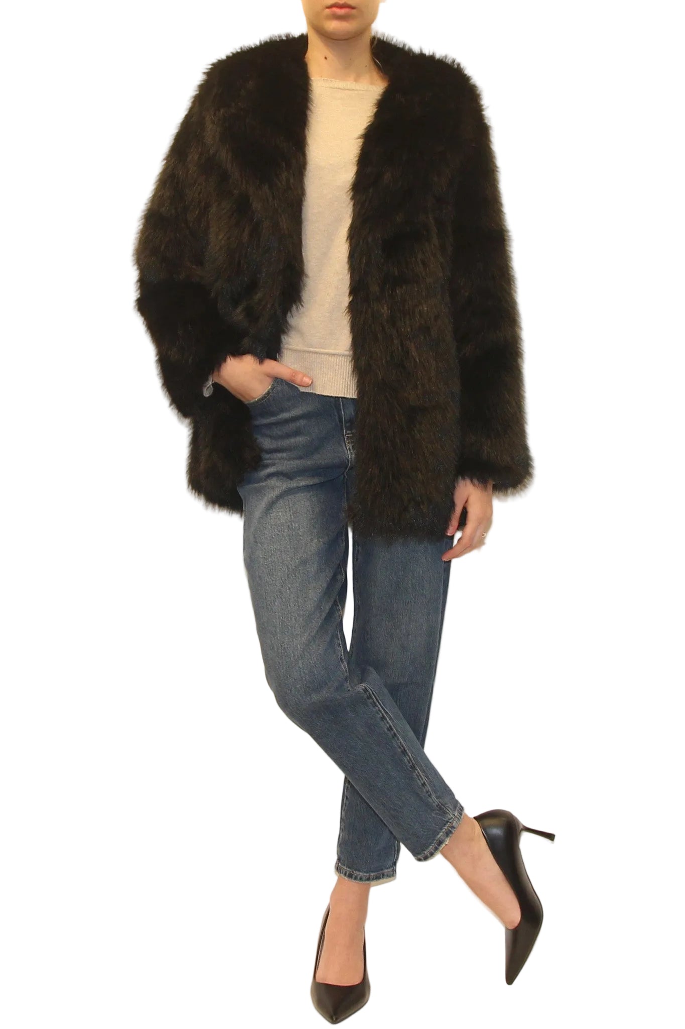 LEVH - PELLICCIA CAMILLE - NERO