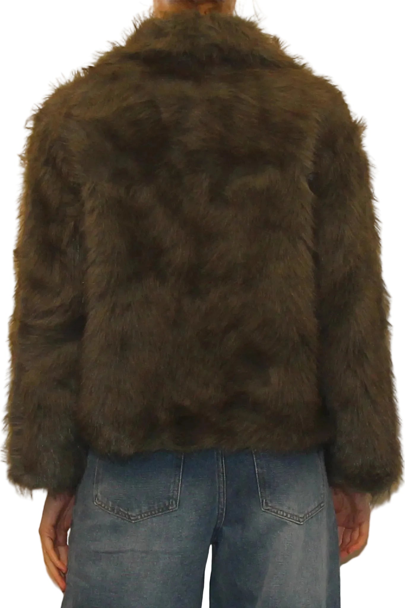 LEVH - Pelliccia Parker - GREEN