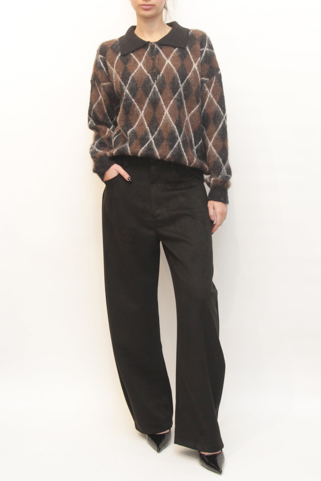 LEVH - Pantalone Lesly - NERO