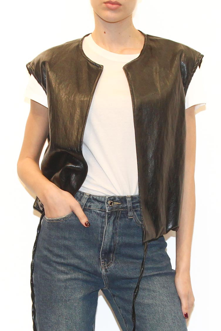 LEVH - GILET GABES - NERO