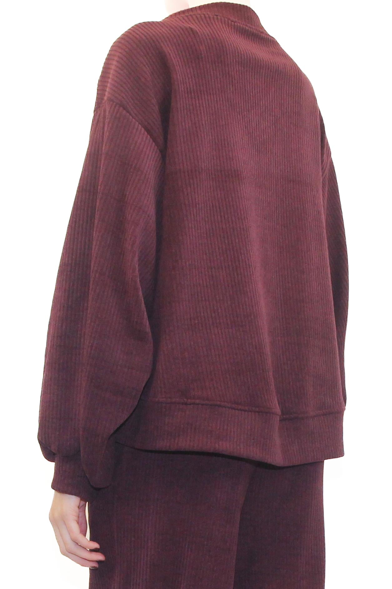 LEVH - MAGLIONE INDIO - BORGOGNA