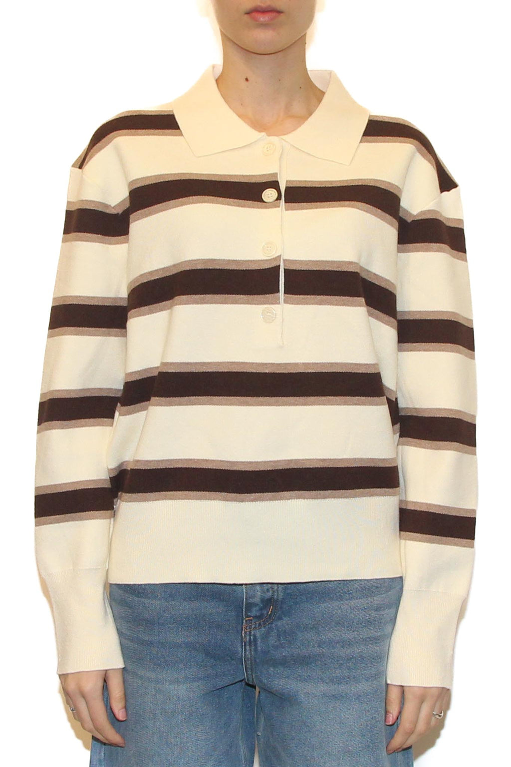 LEVH - POLO SKYLAR - RIGA PANNA/MOKA