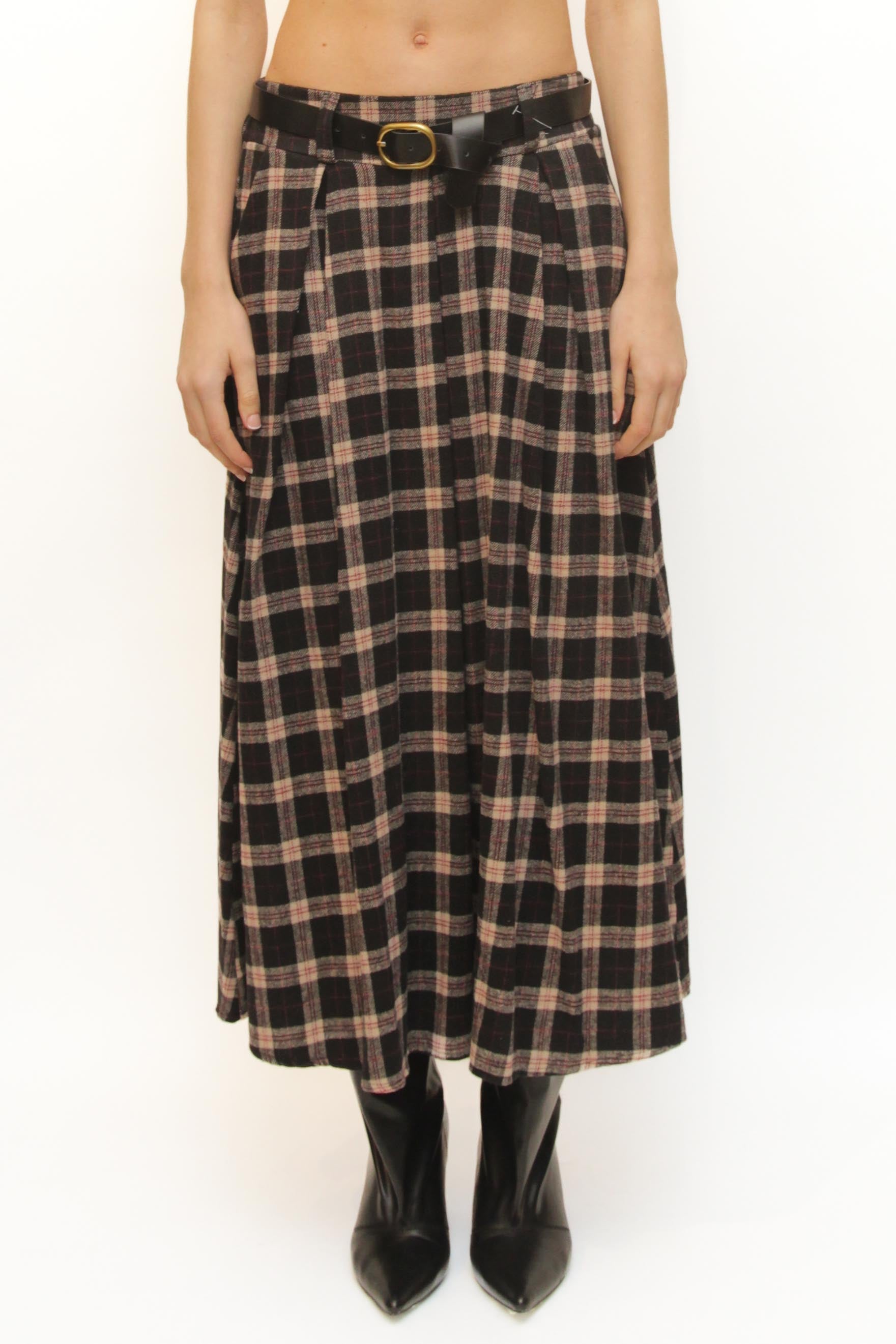 LEVH - GONNA LACY - quadro beige/nero