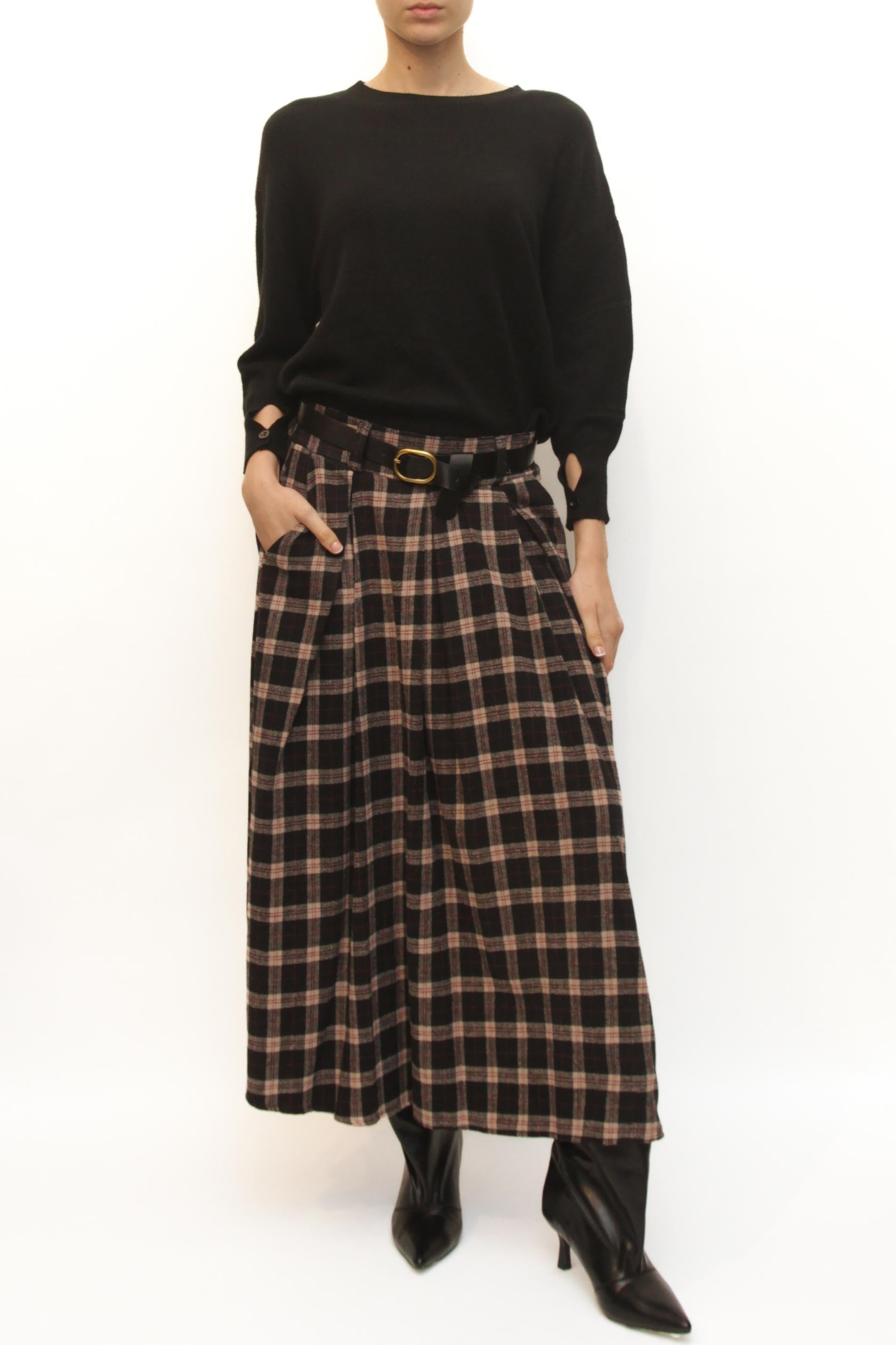 LEVH - GONNA LACY - quadro beige/nero