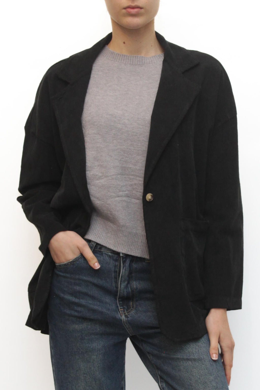 LEVH - Giacca Claire - NERO