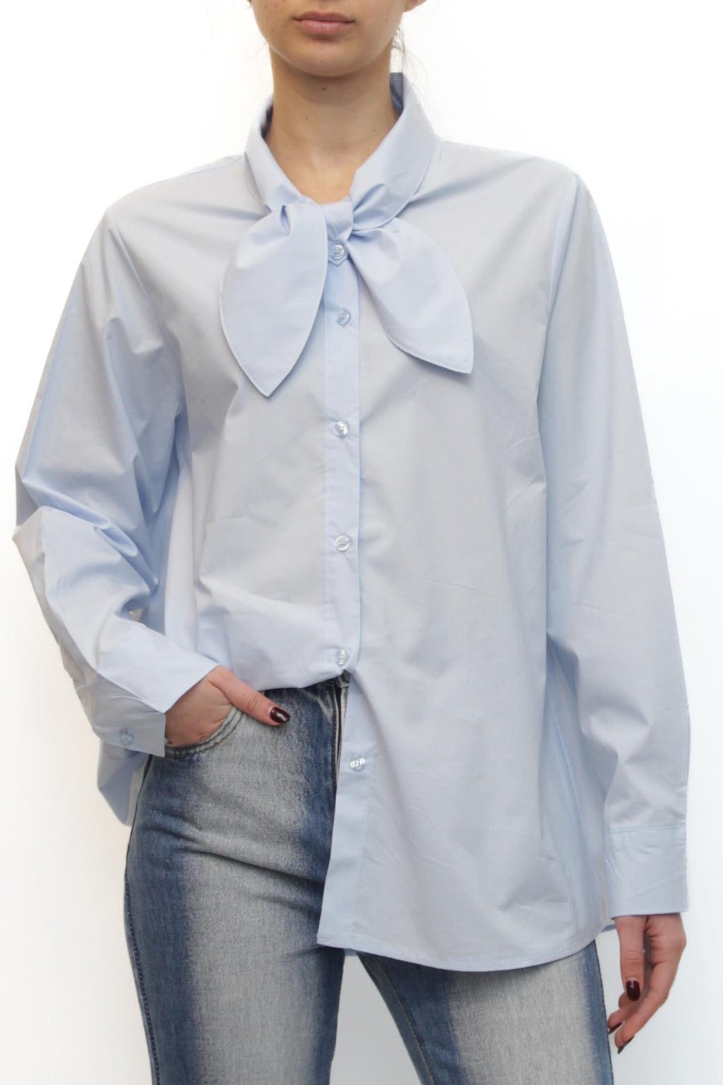LEVH - Camicia Caryl - CELESTE
