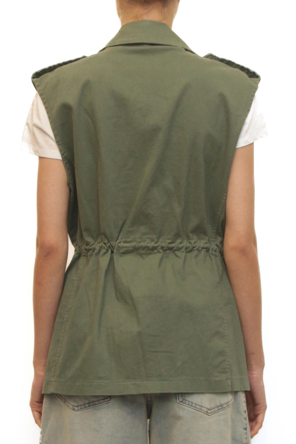 LEVH - Gilet Giorgia - MILITARE