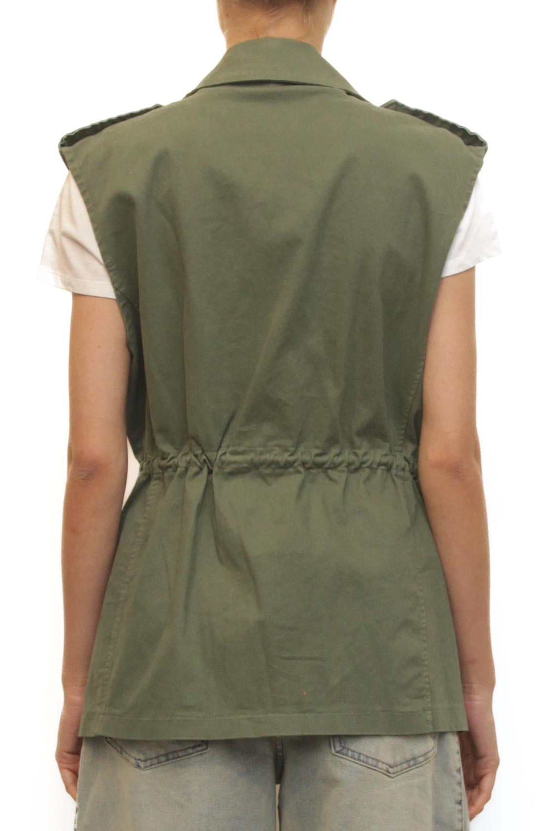 LEVH - Gilet Giorgia - MILITARE