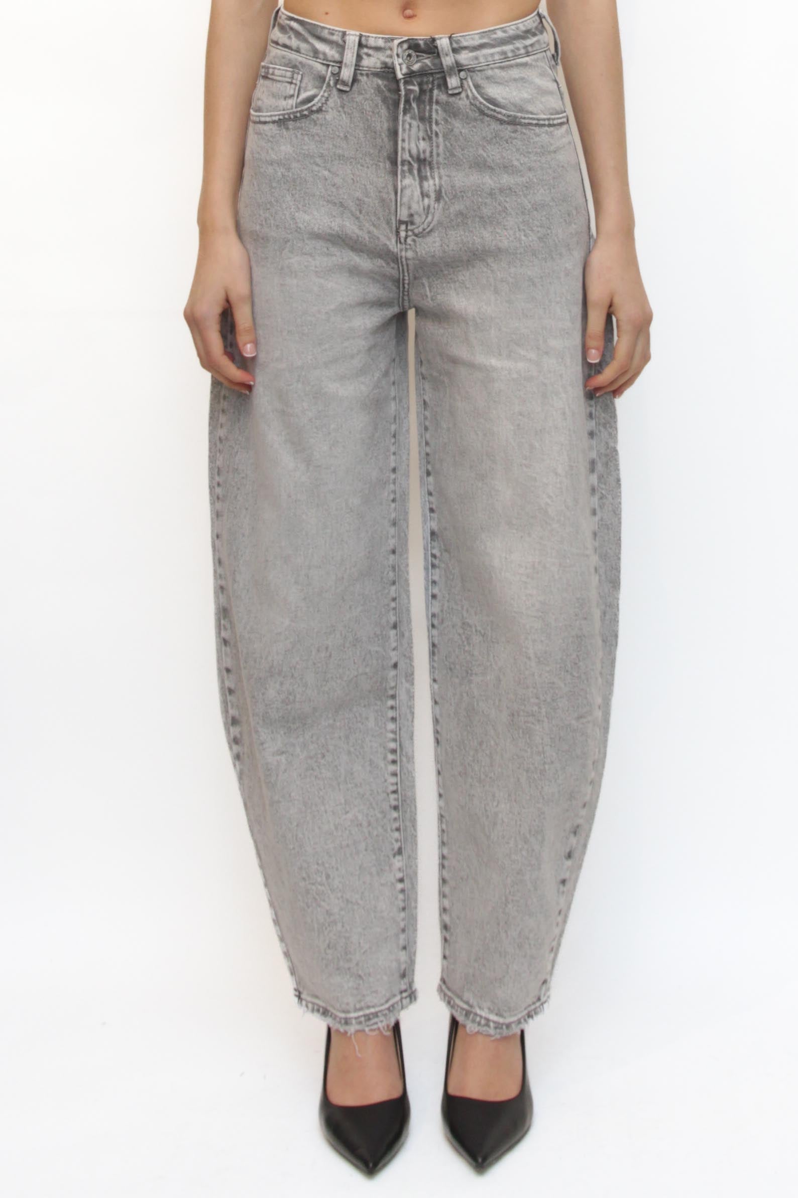 LEVH - Jeans Jill - DENIM GRIGIO