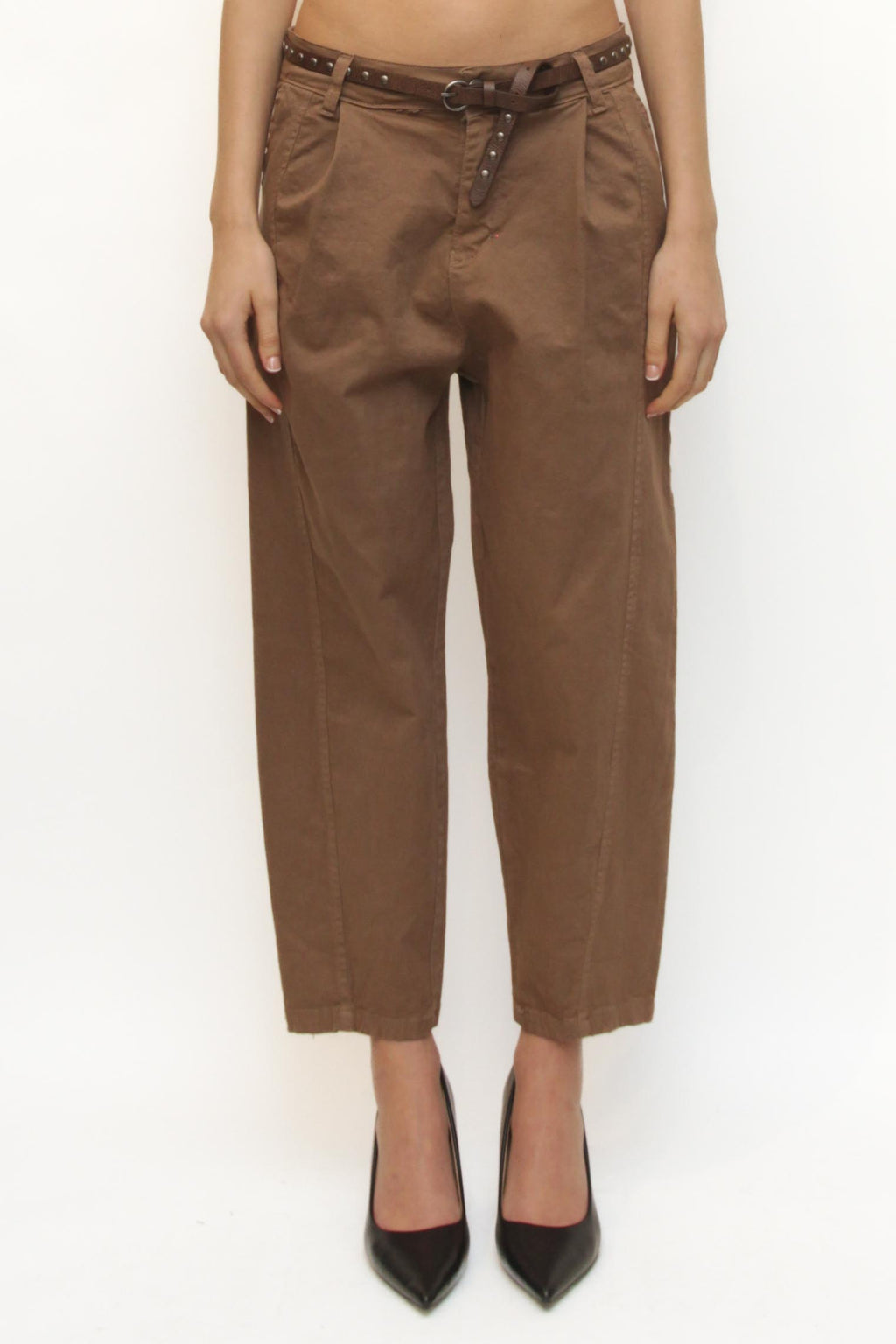 LEVH - Pantalone Pearl - TABACCO