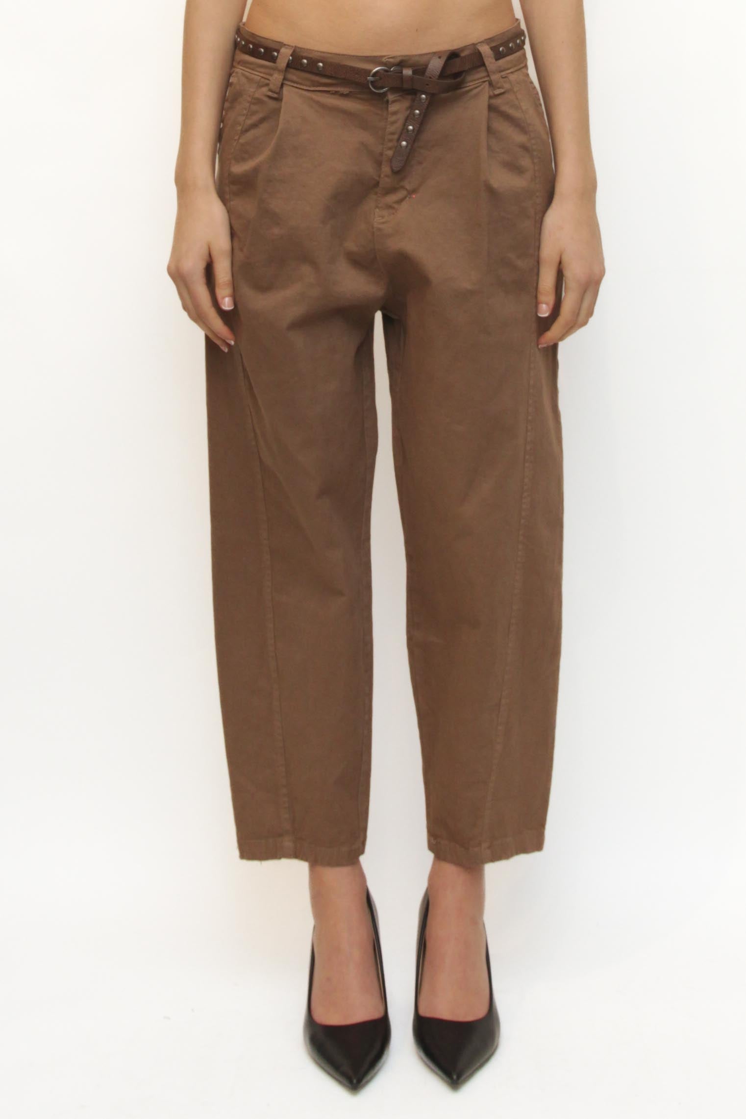 LEVH - Pantalone Pearl - TABACCO