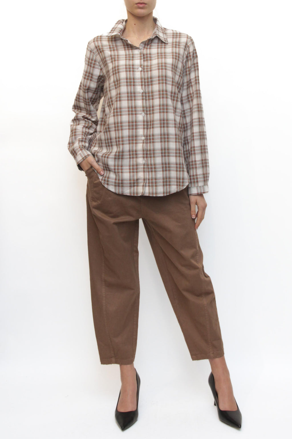 LEVH - Camicia Candis - QUADRO PA/BO/GR