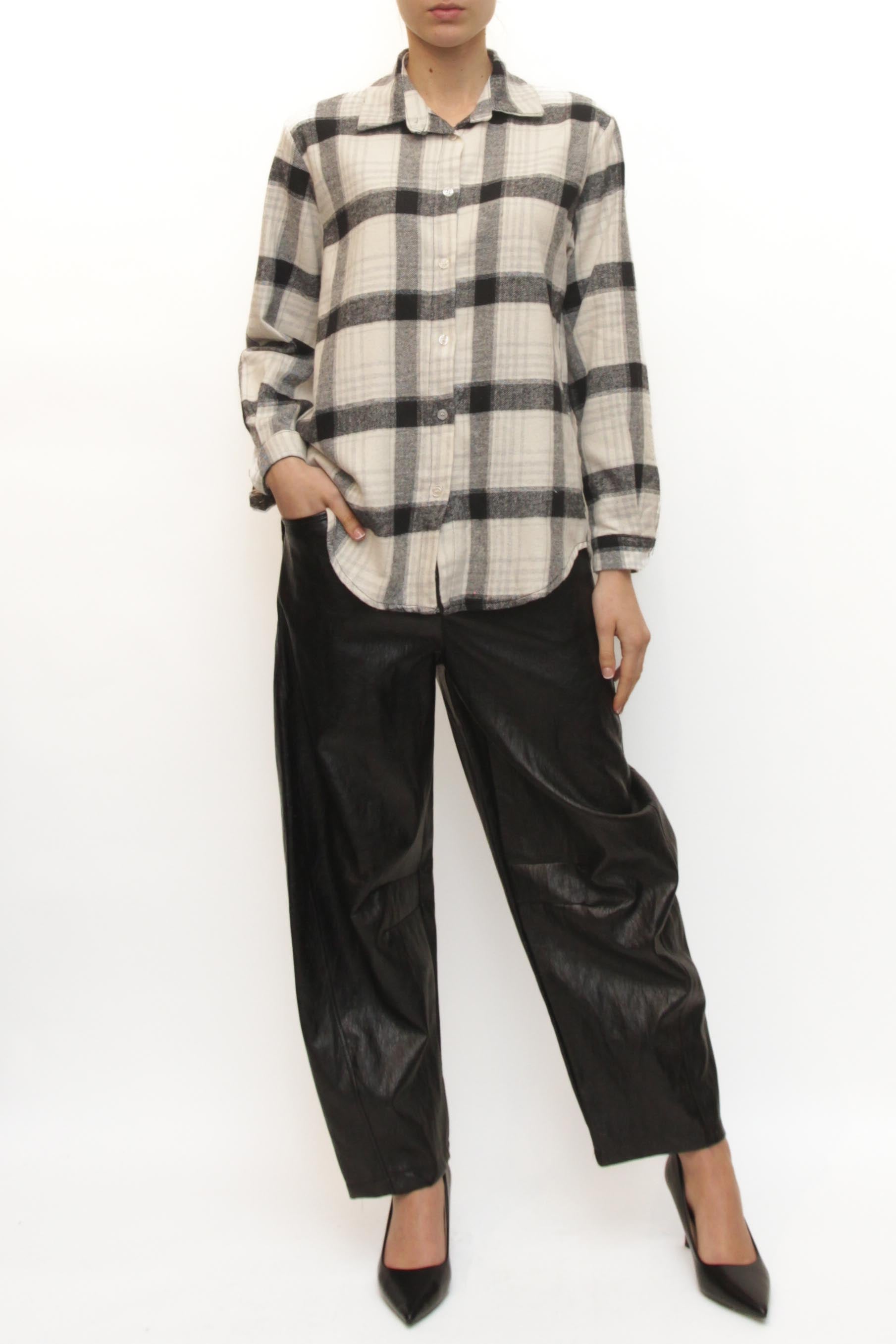 LEVH - Pantalone Paola - NERO