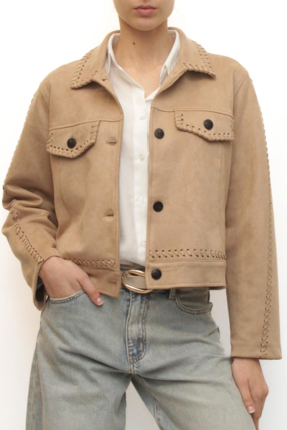 LEVH - Giubbino Giada - BEIGE