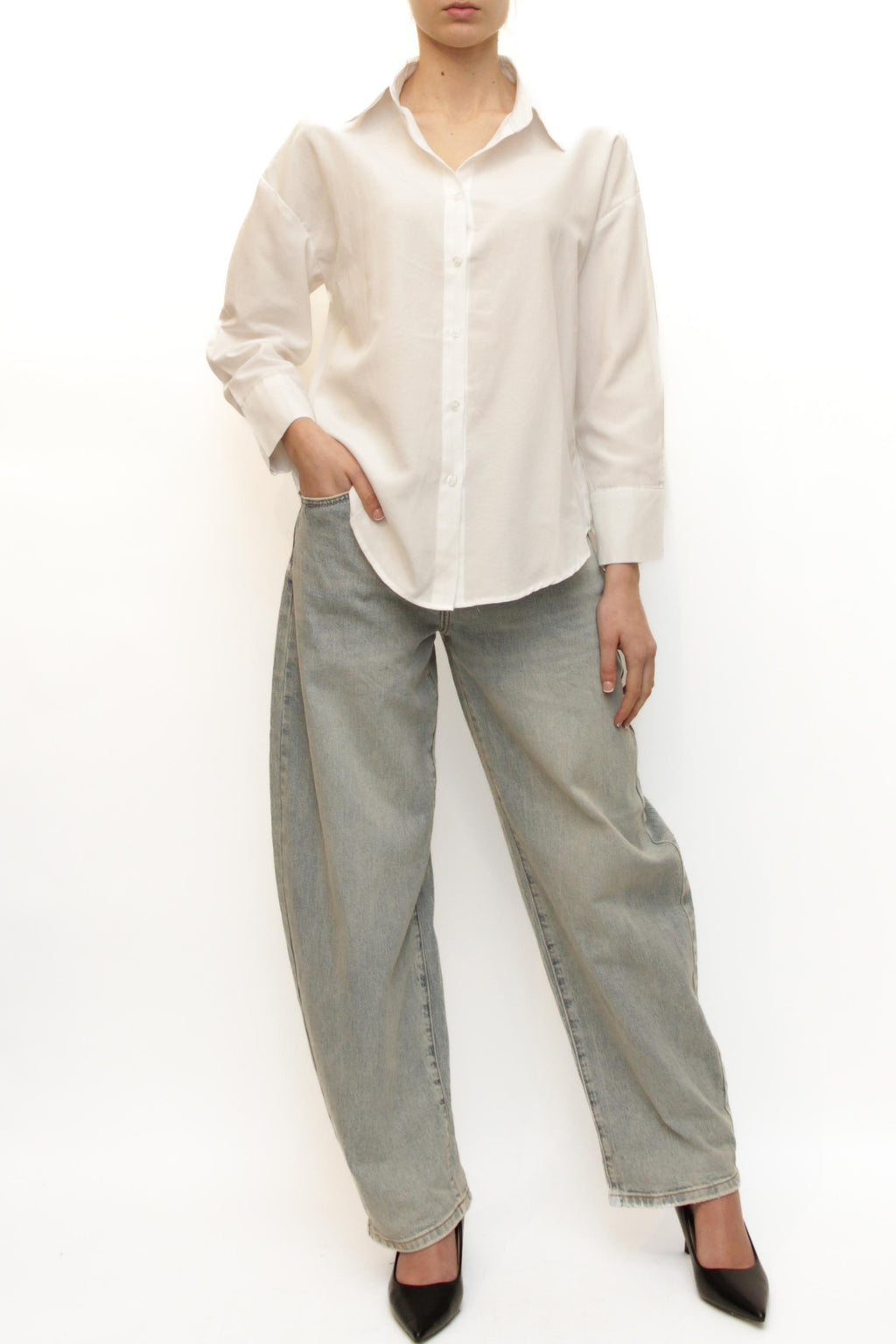 LEVH - Camicia Cammie - BIANCO
