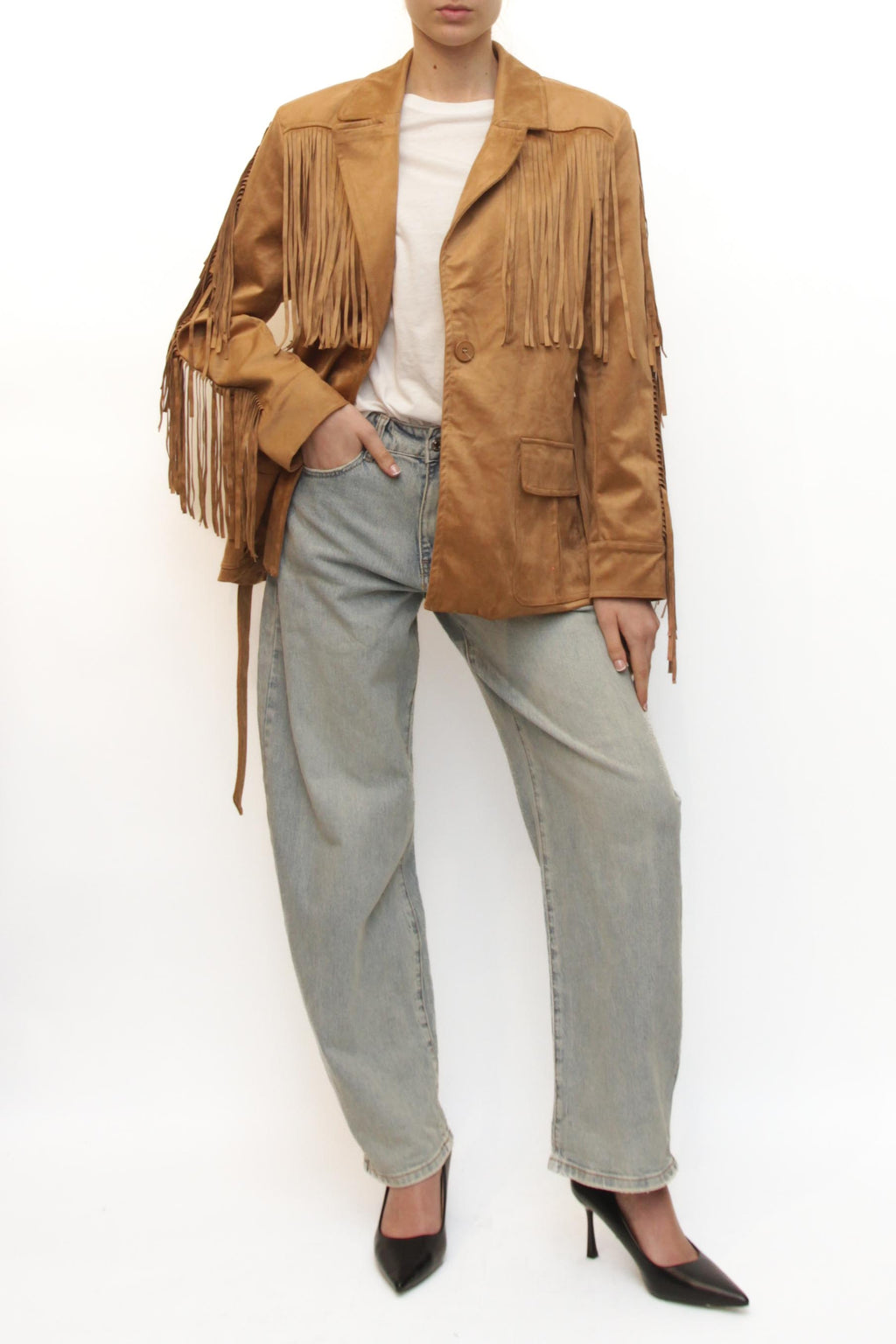 LEVH - Giacca Ginevra - CUOIO