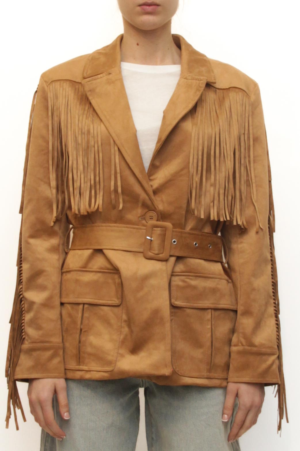 LEVH - Giacca Ginevra - CUOIO