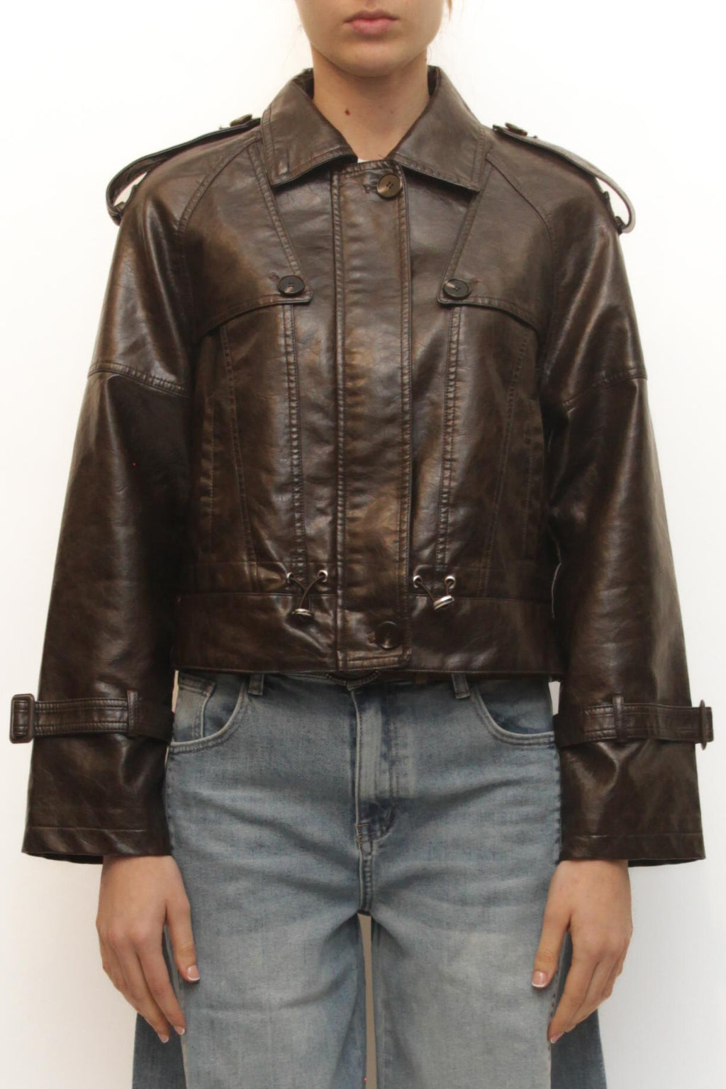 levh - Giubbino Galatea - marrone