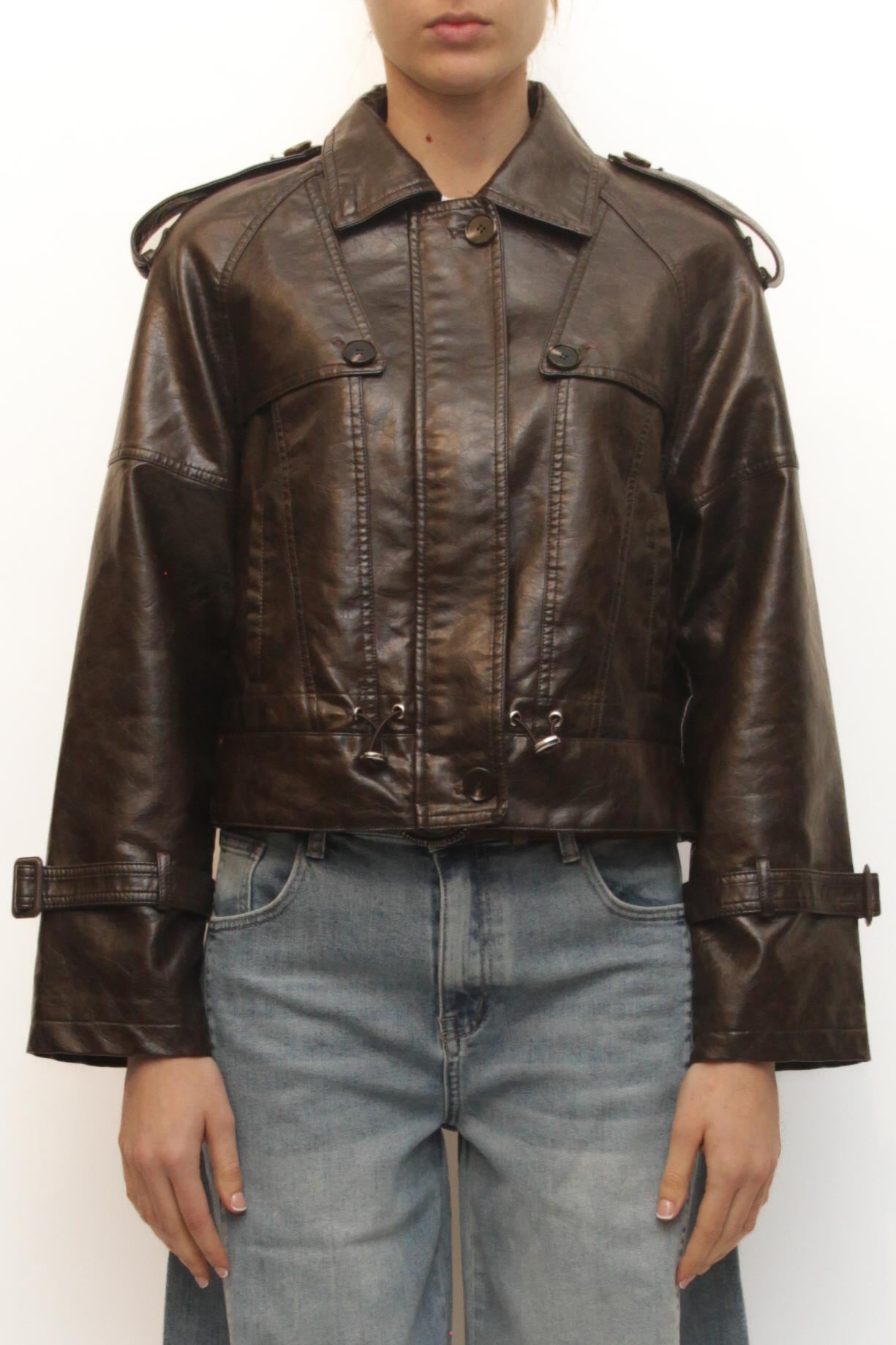 levh - Giubbino Galatea - marrone