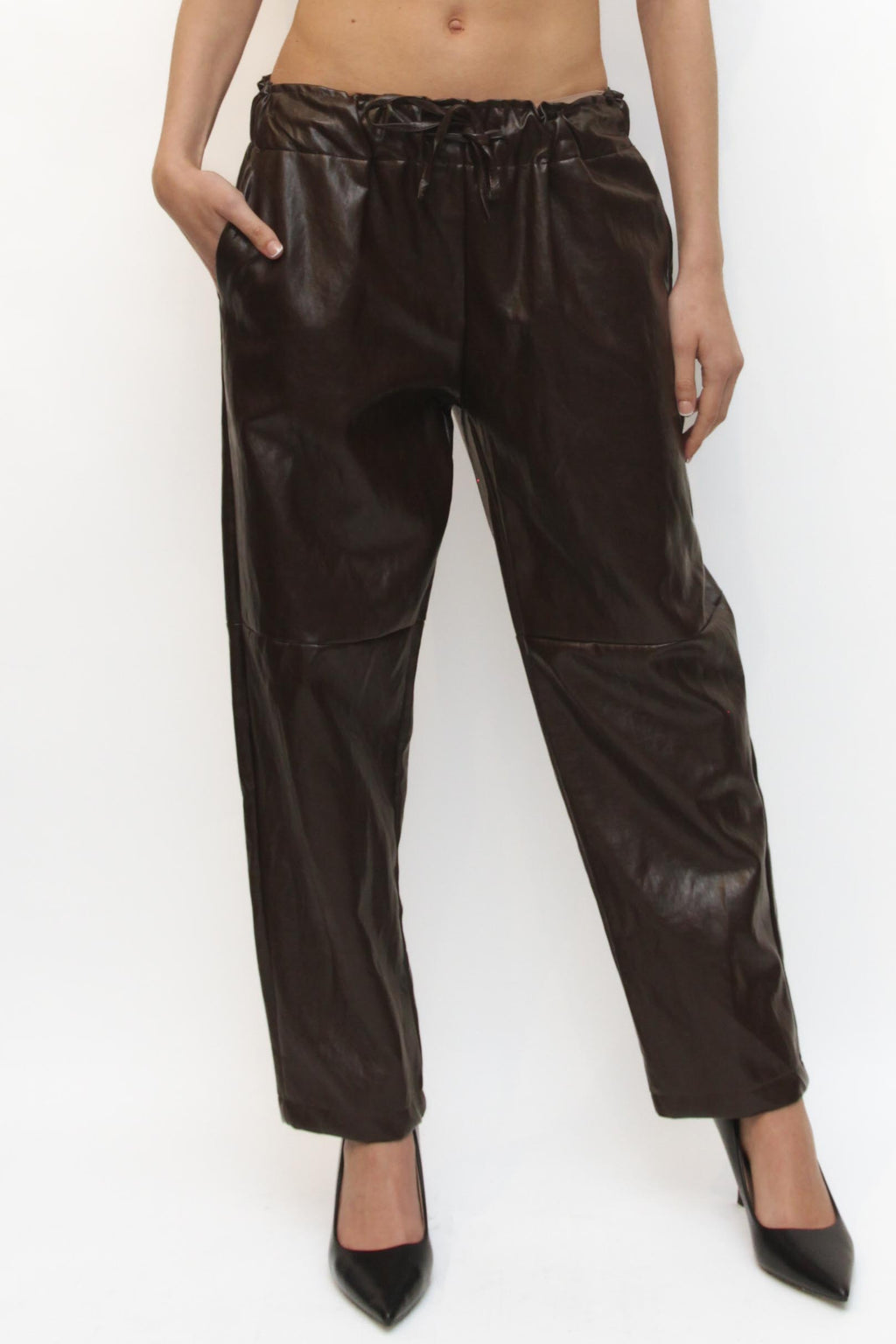 LEVH - Pantalone Pev - MARRONE