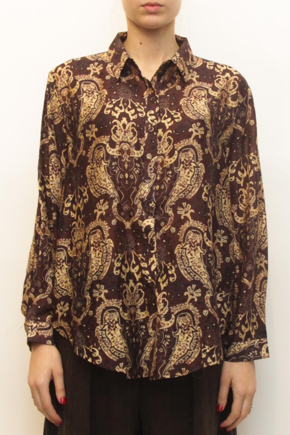 LEVH - Camicia Kendall - Etnica oro/marrone