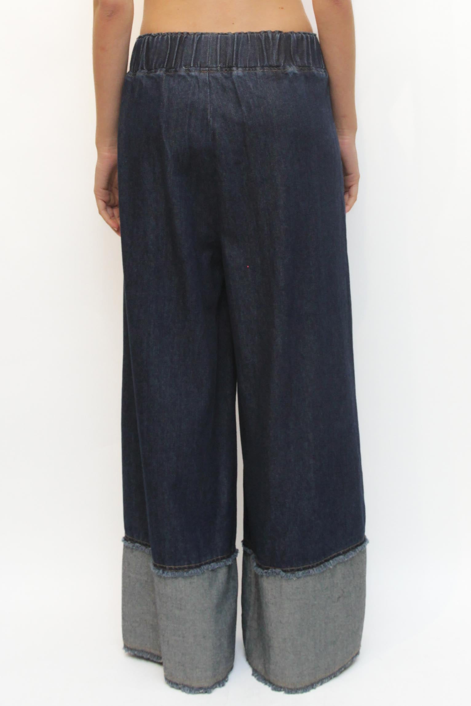 LEVH - Pantalone Peg - DENIM SCURO