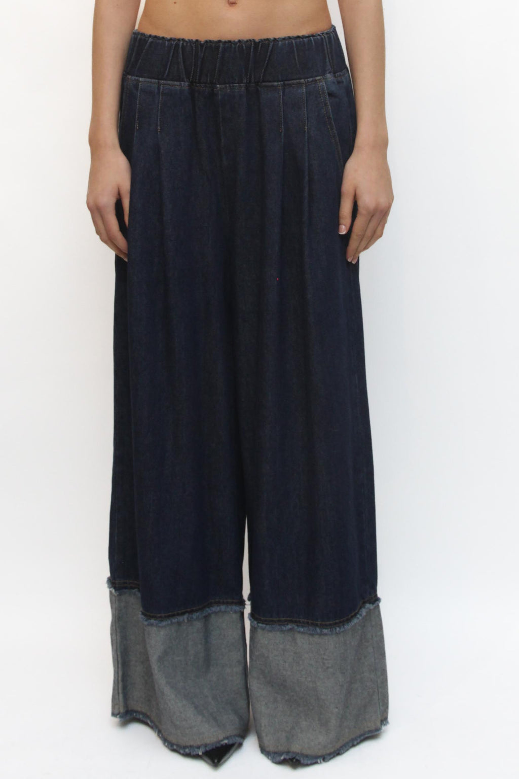 LEVH - Pantalone Peg - DENIM SCURO