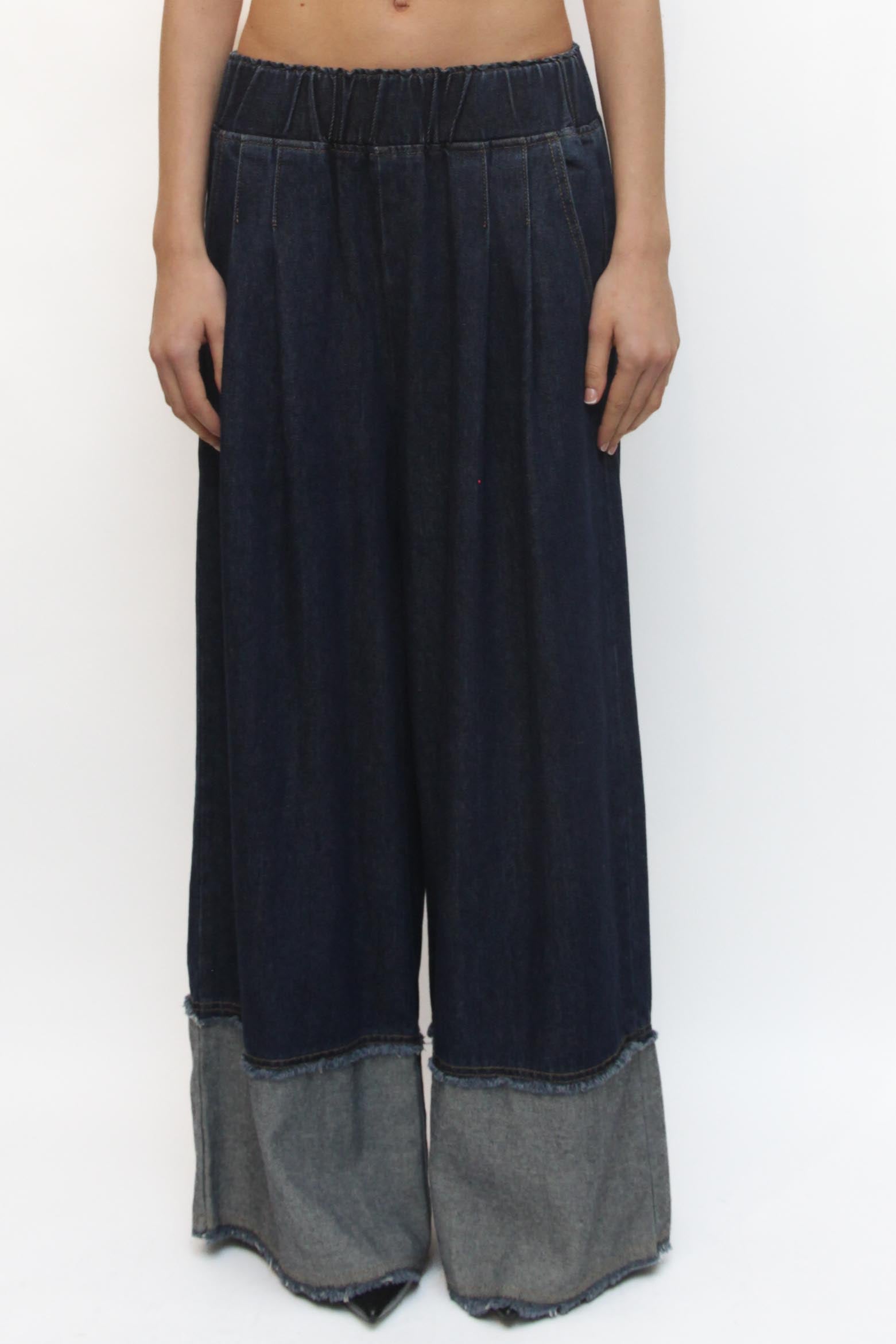 LEVH - Pantalone Peg - DENIM SCURO
