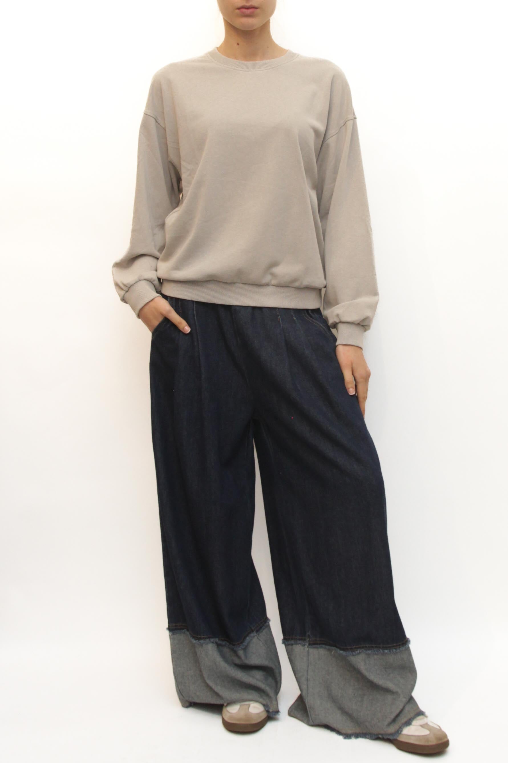 LEVH - Felpa Fatima - GHIACCIO