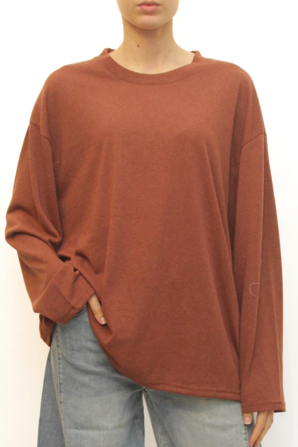 LEVH - Maglia Manon - MARRONE