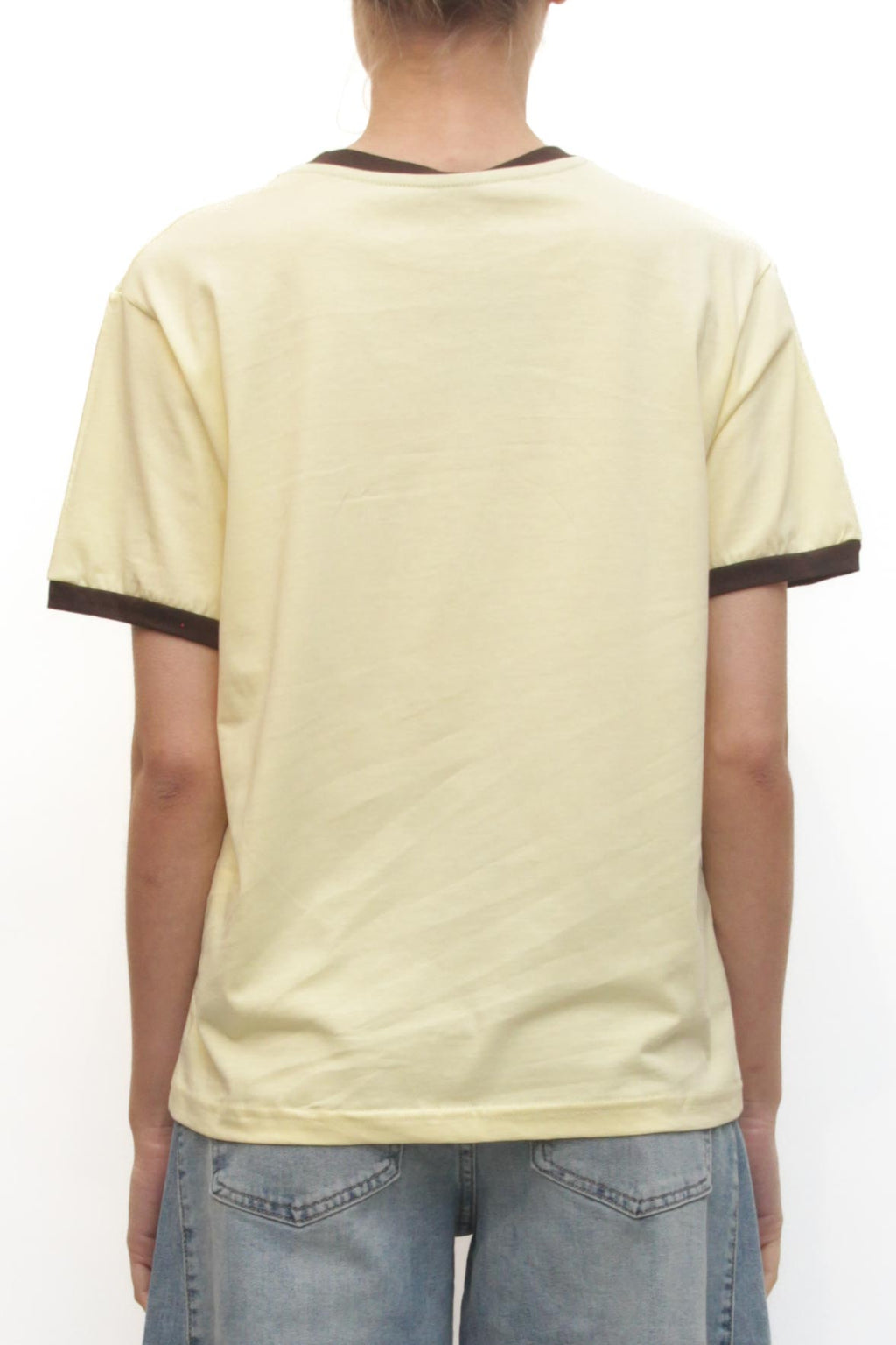LEVH - T-shirt Tabby - GIALLO/MARRONE
