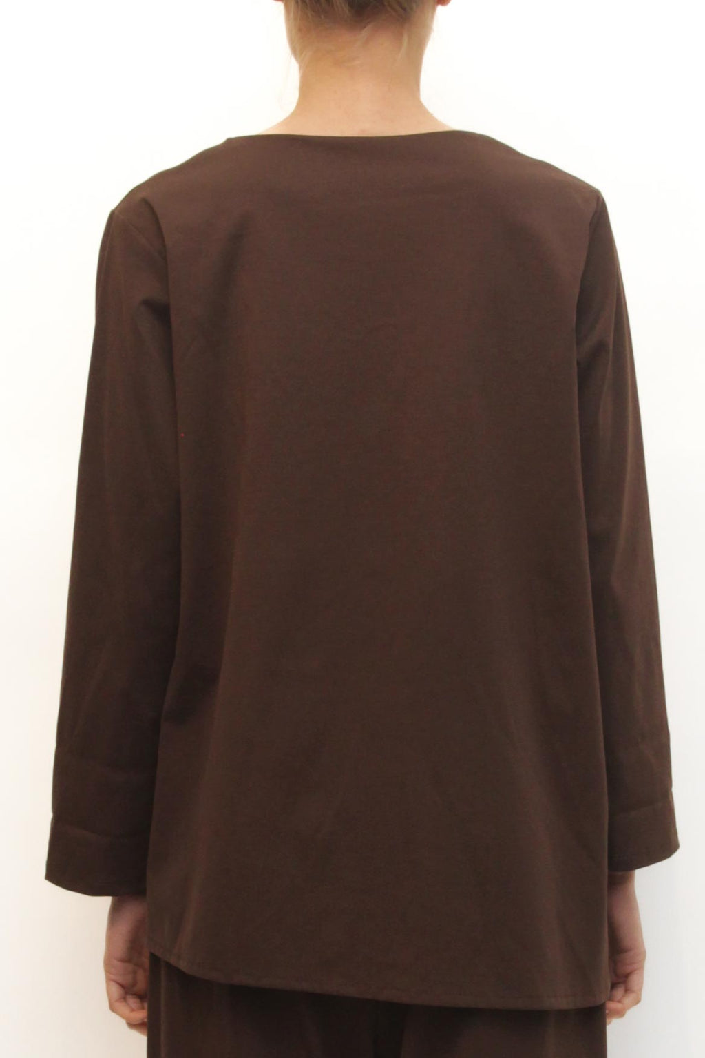 levh - blusa barbara - marrone