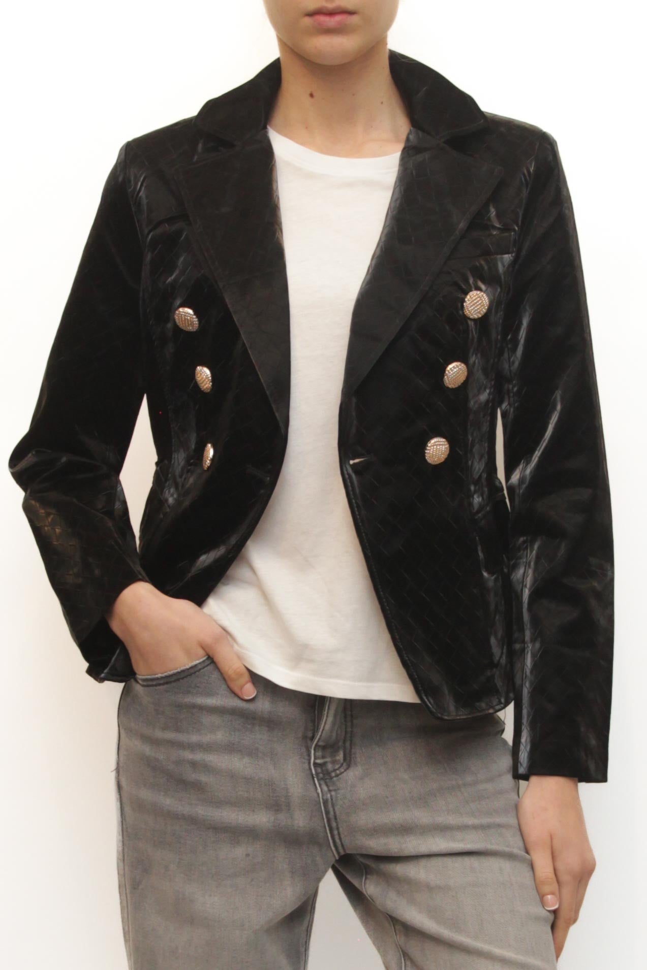 LEVH - Giacca Goj - NERO