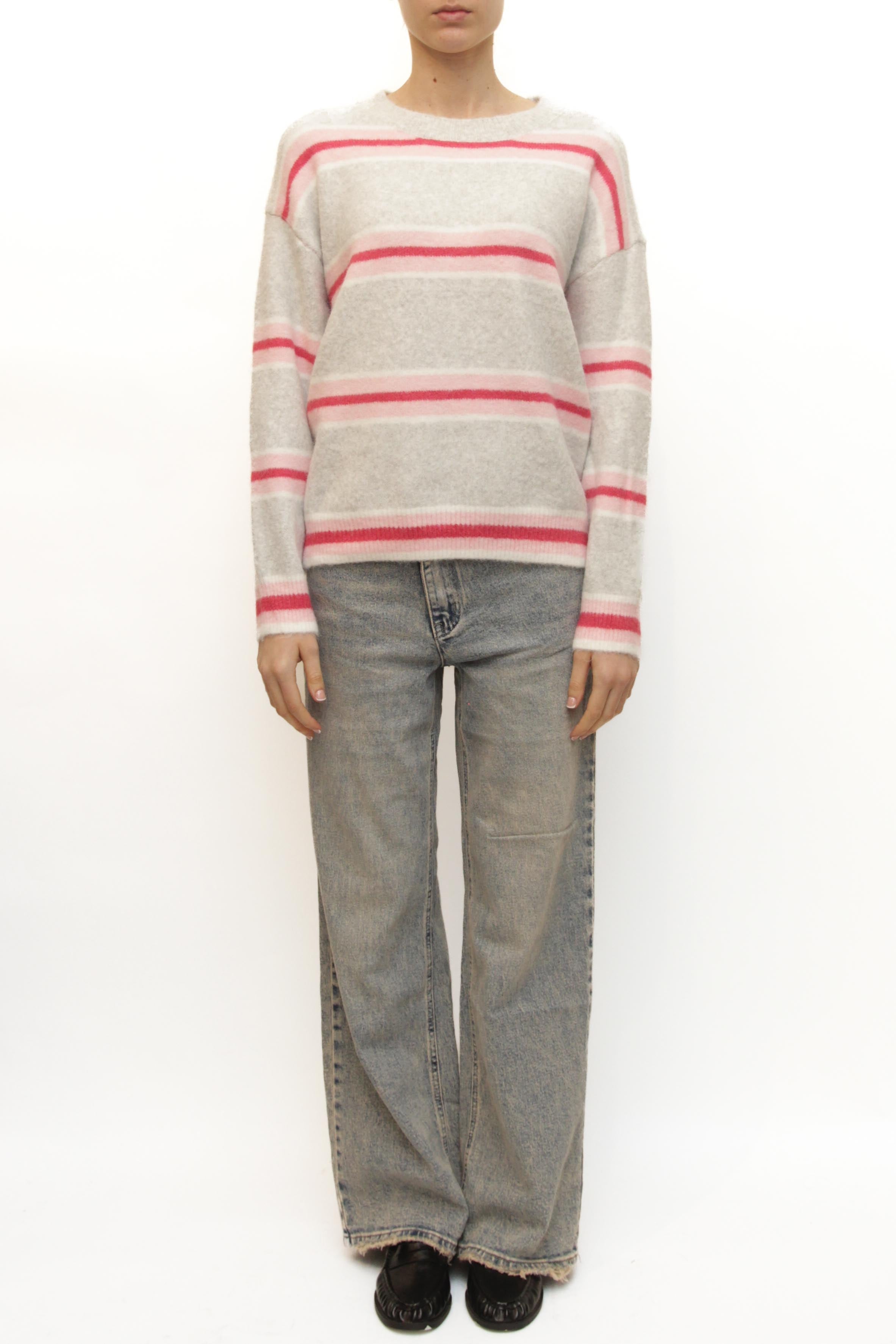 LEVH - Maglione Margot - RIGA GRI CHI/RO/FU