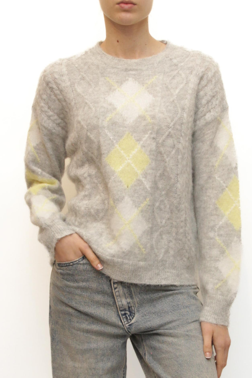 LEVH - Maglione Marion - GRIGIO CHIARO