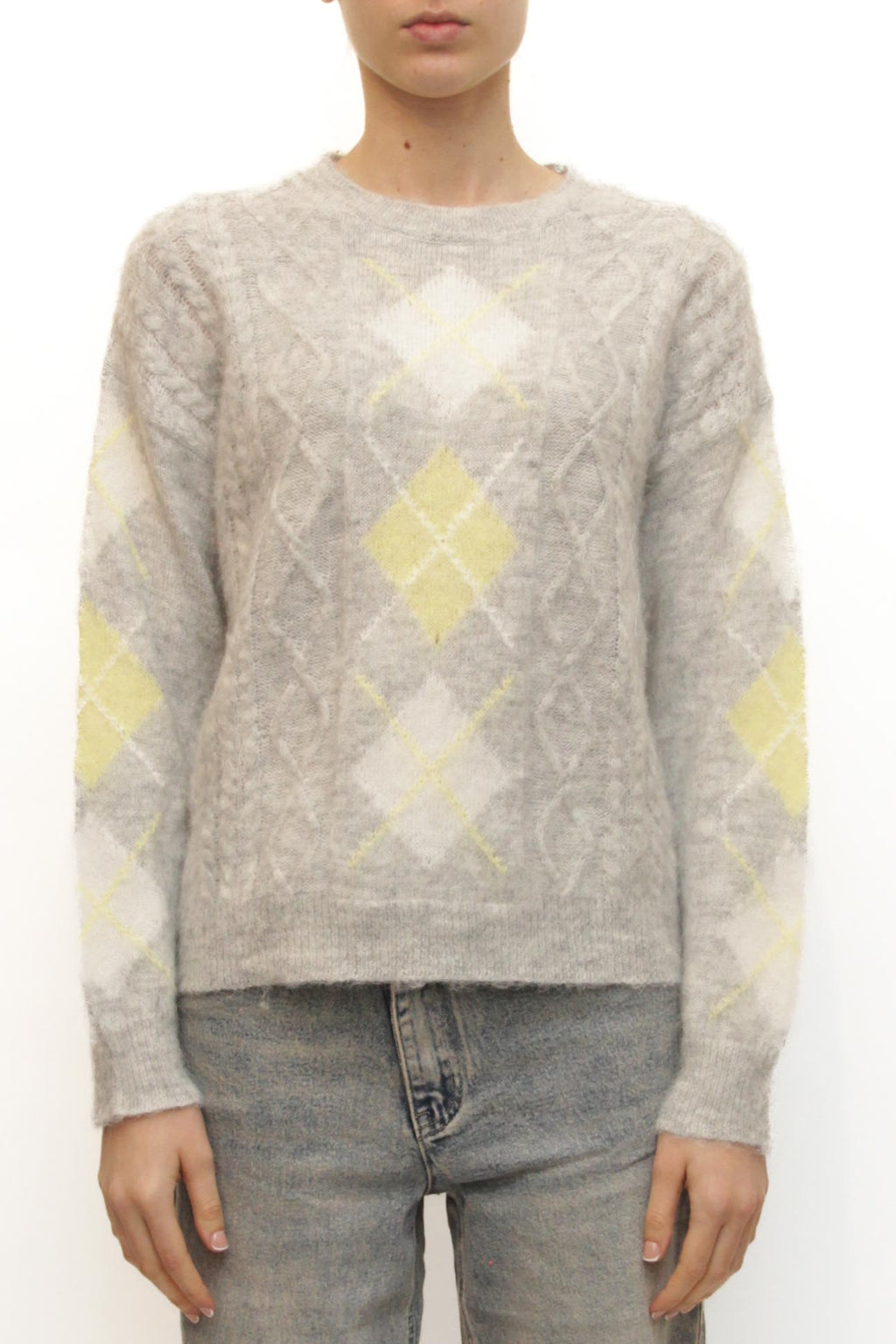 LEVH - Maglione Marion - GRIGIO CHIARO