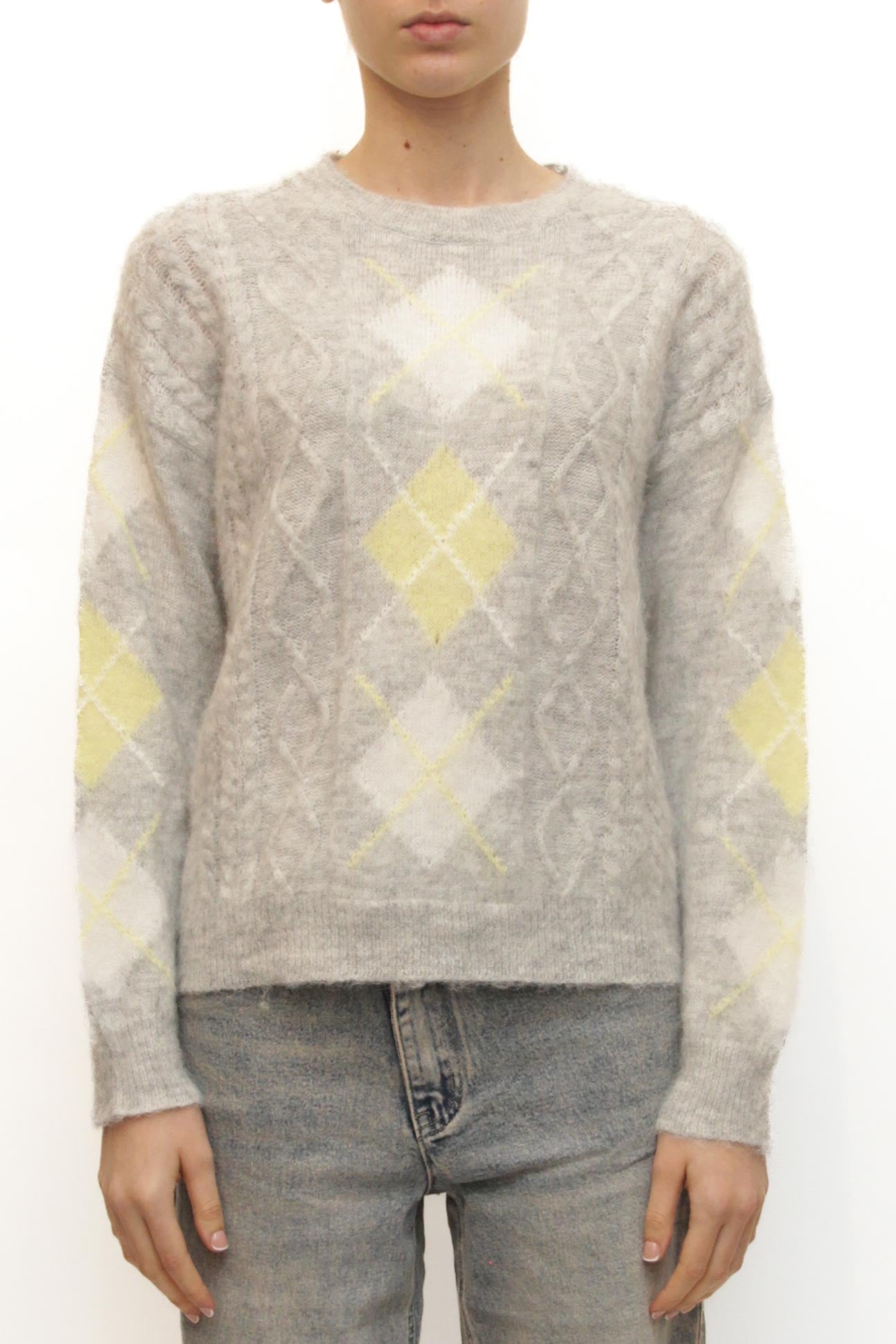 LEVH - Maglione Marion - GRIGIO CHIARO