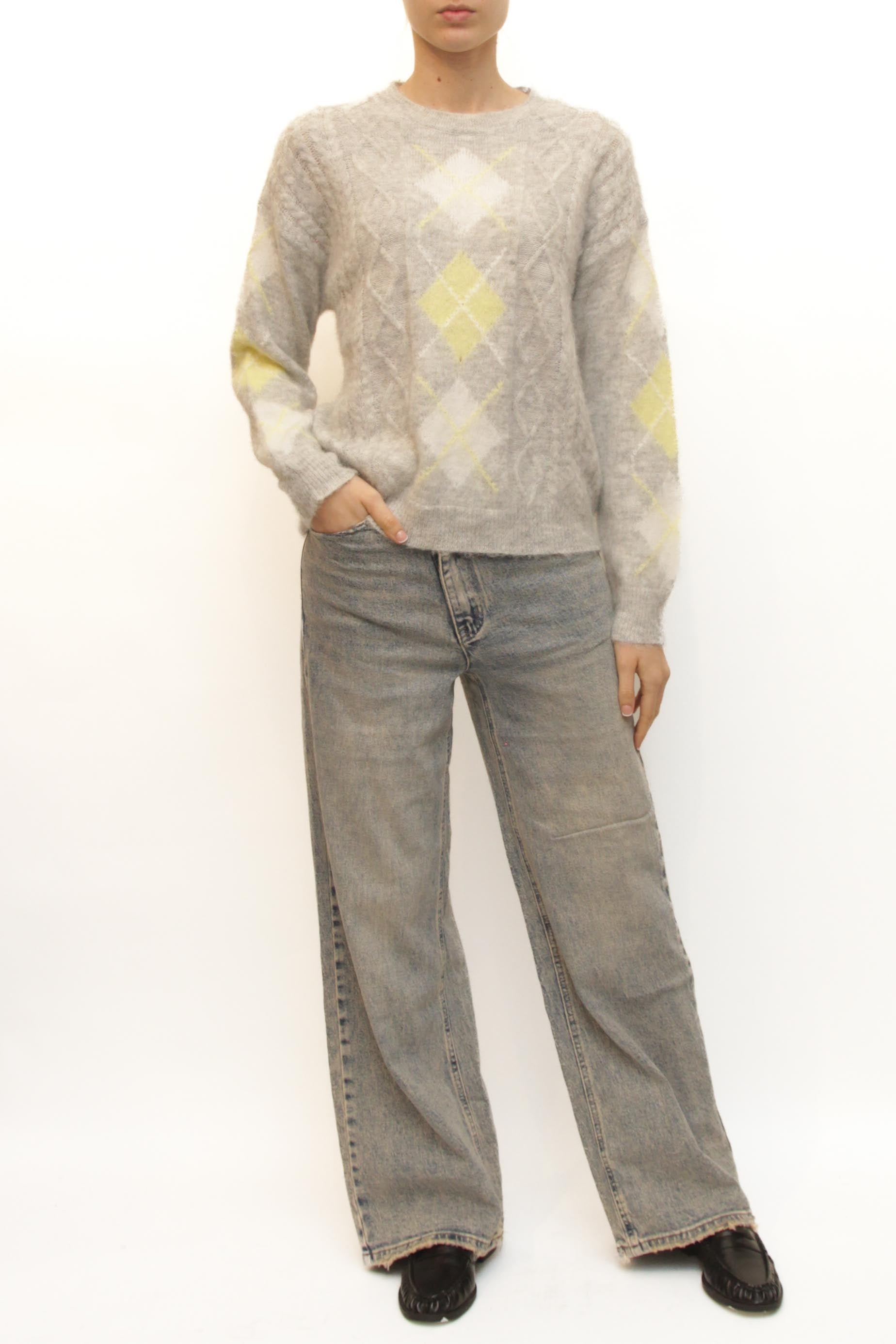 LEVH - Maglione Marion - GRIGIO CHIARO