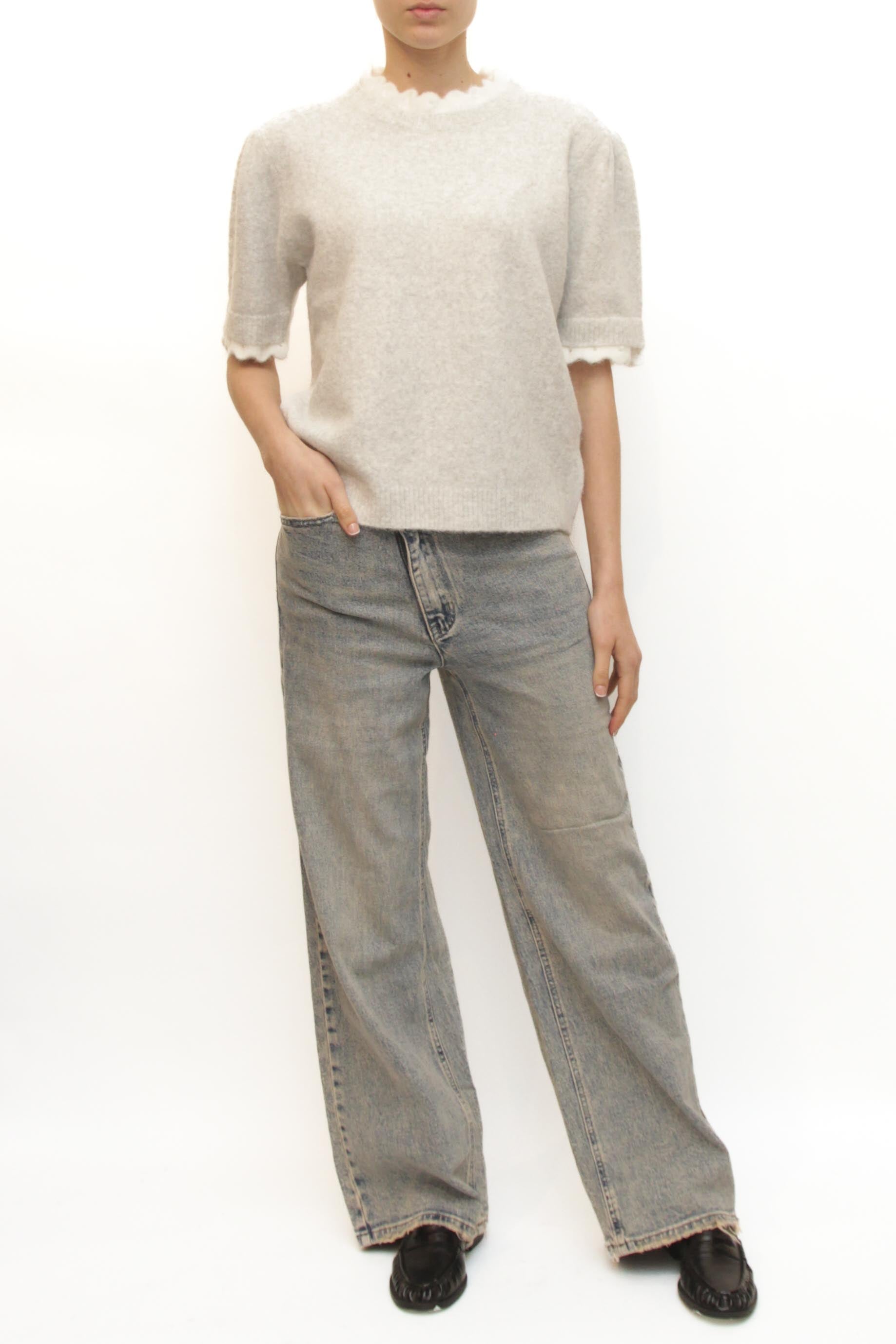 LEVH - Maglione Metz - GRIGIO CHIARO