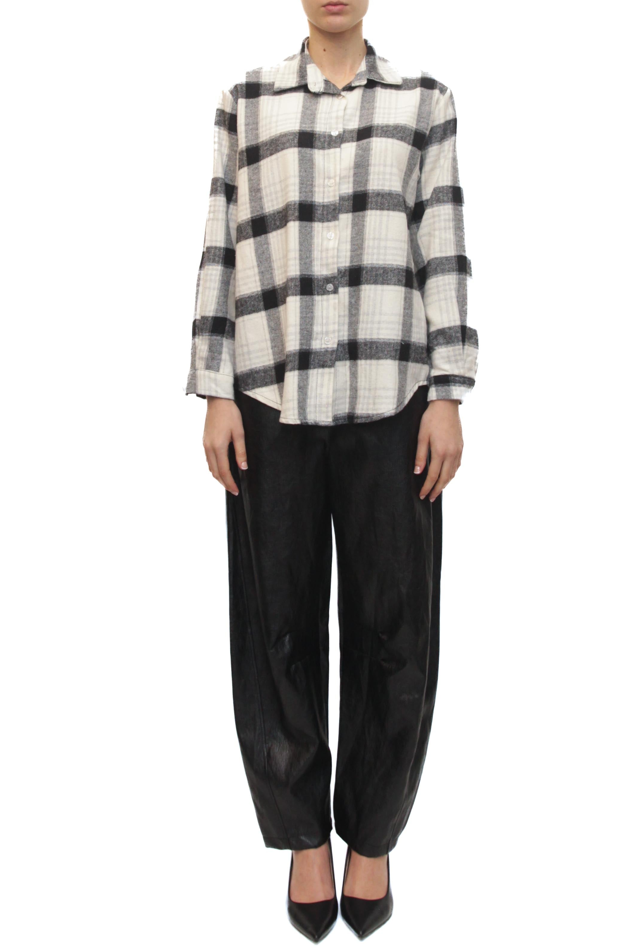 LEVH - Camicia Carissa - QUADRO B/N