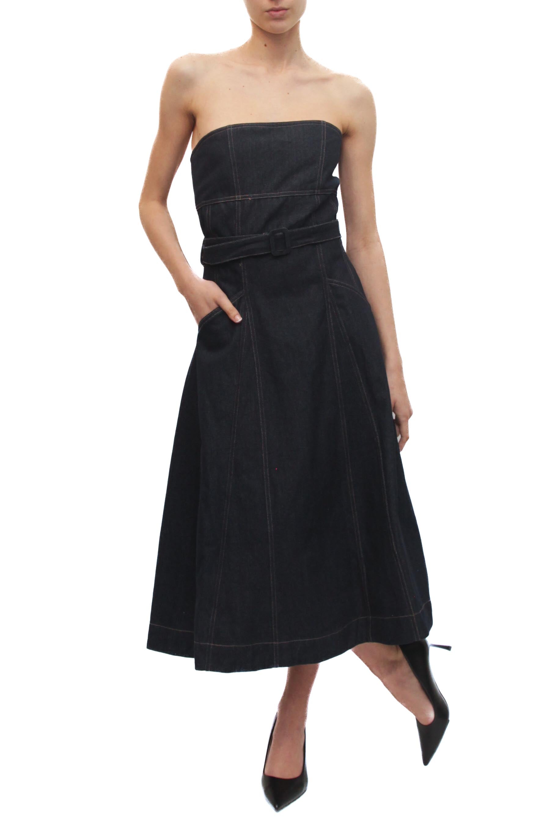 LEVH - Abito Anastasia - DENIM SCURO