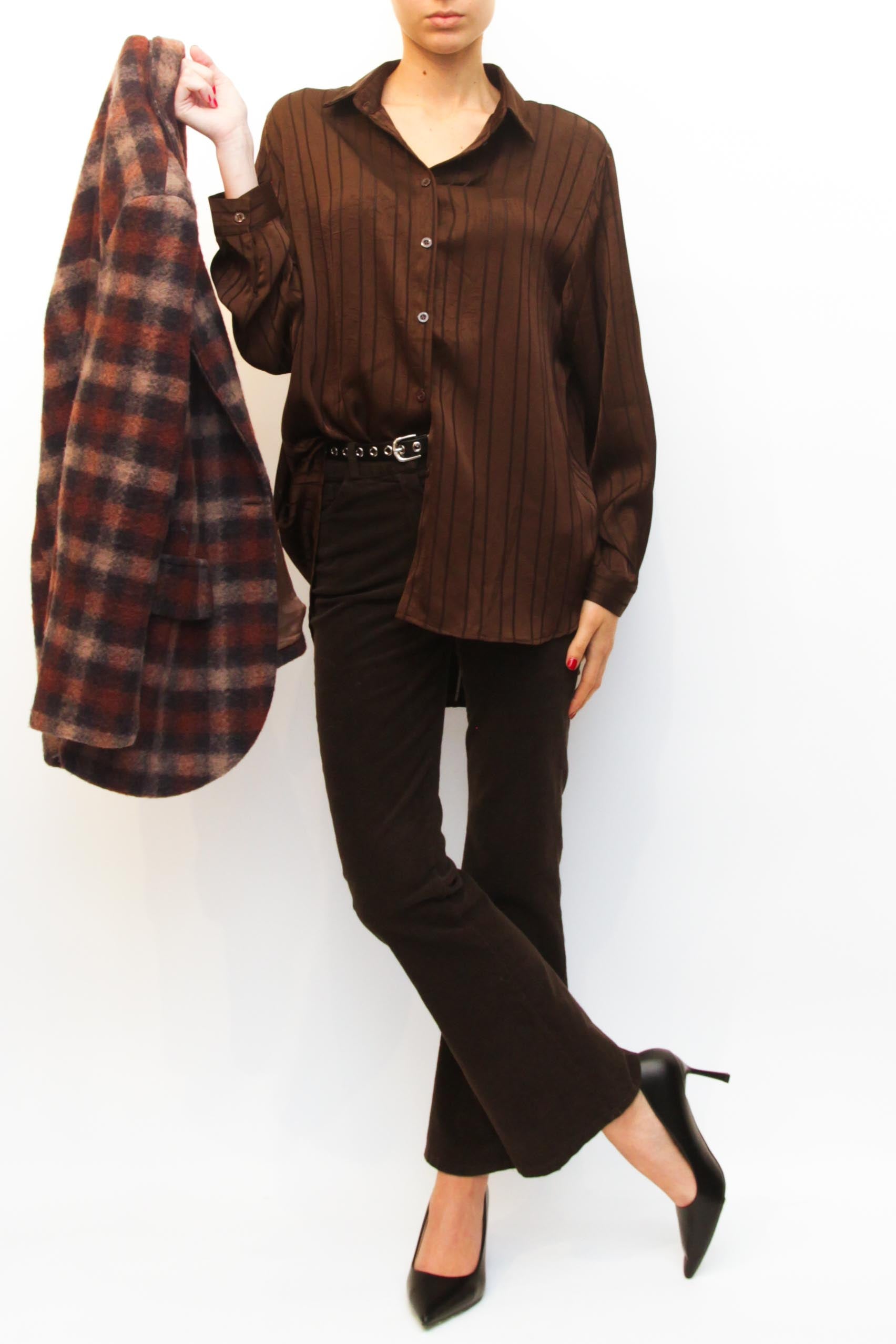 LEVH - Camicia Marthe - CAFFE