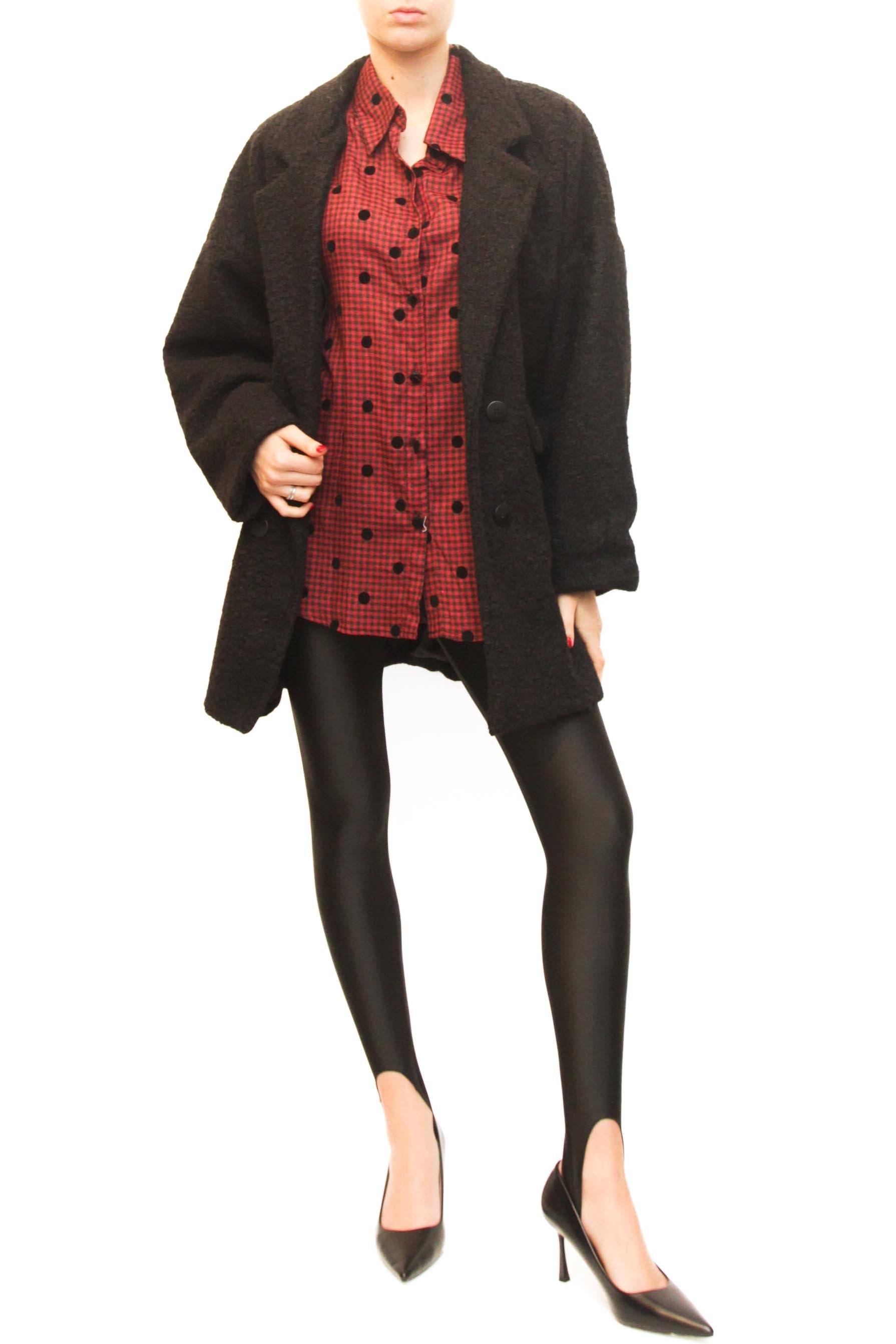 LEVH - Cappotto Chantal - NERO