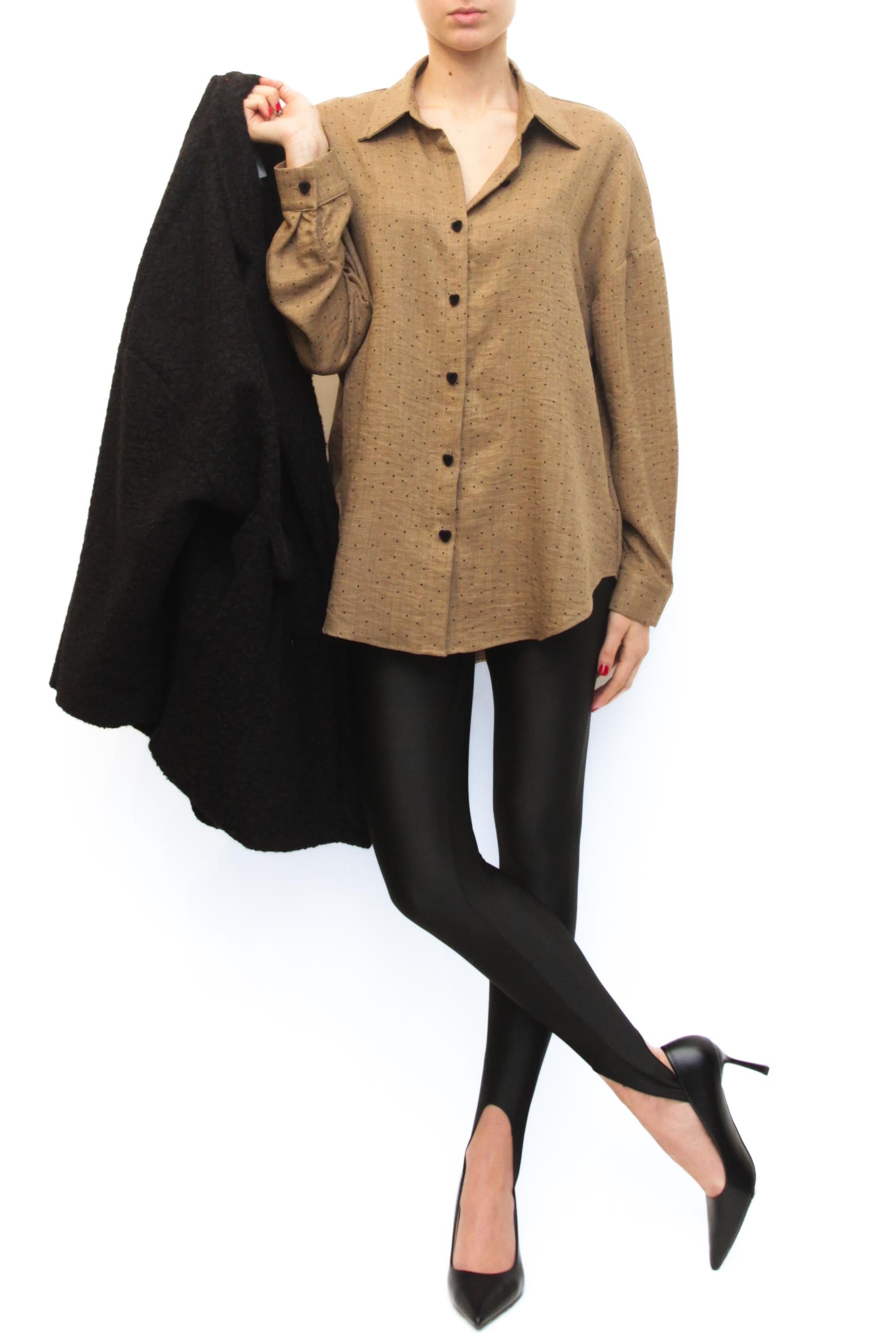 LEVH - Camicia Manon - CAMEL